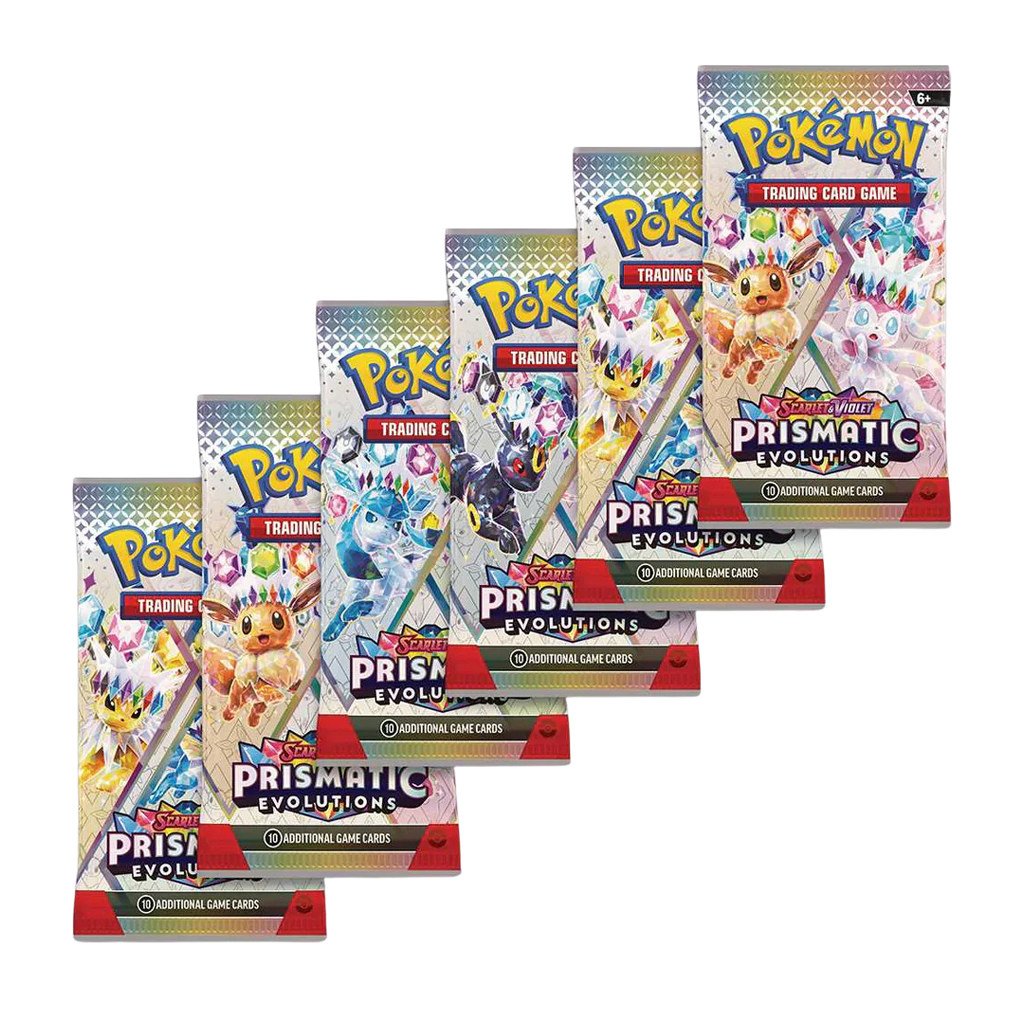 Prismatic Evolutions Booster Bundle Display Case