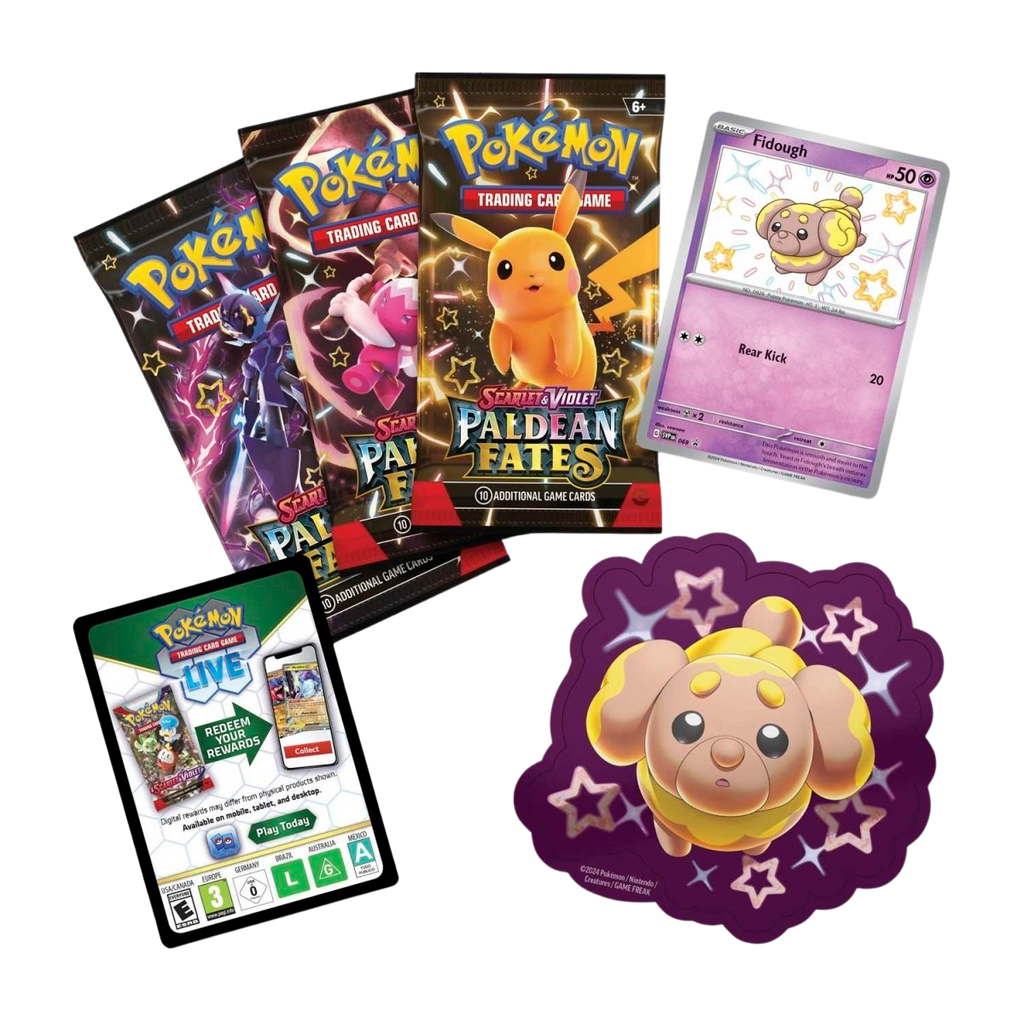 Paldean Fates Tech Sticker Collection