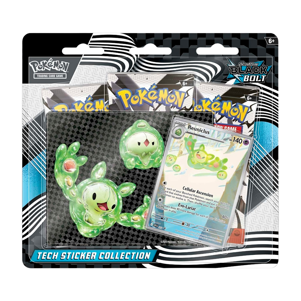 Black Bolt Tech Sticker Collection