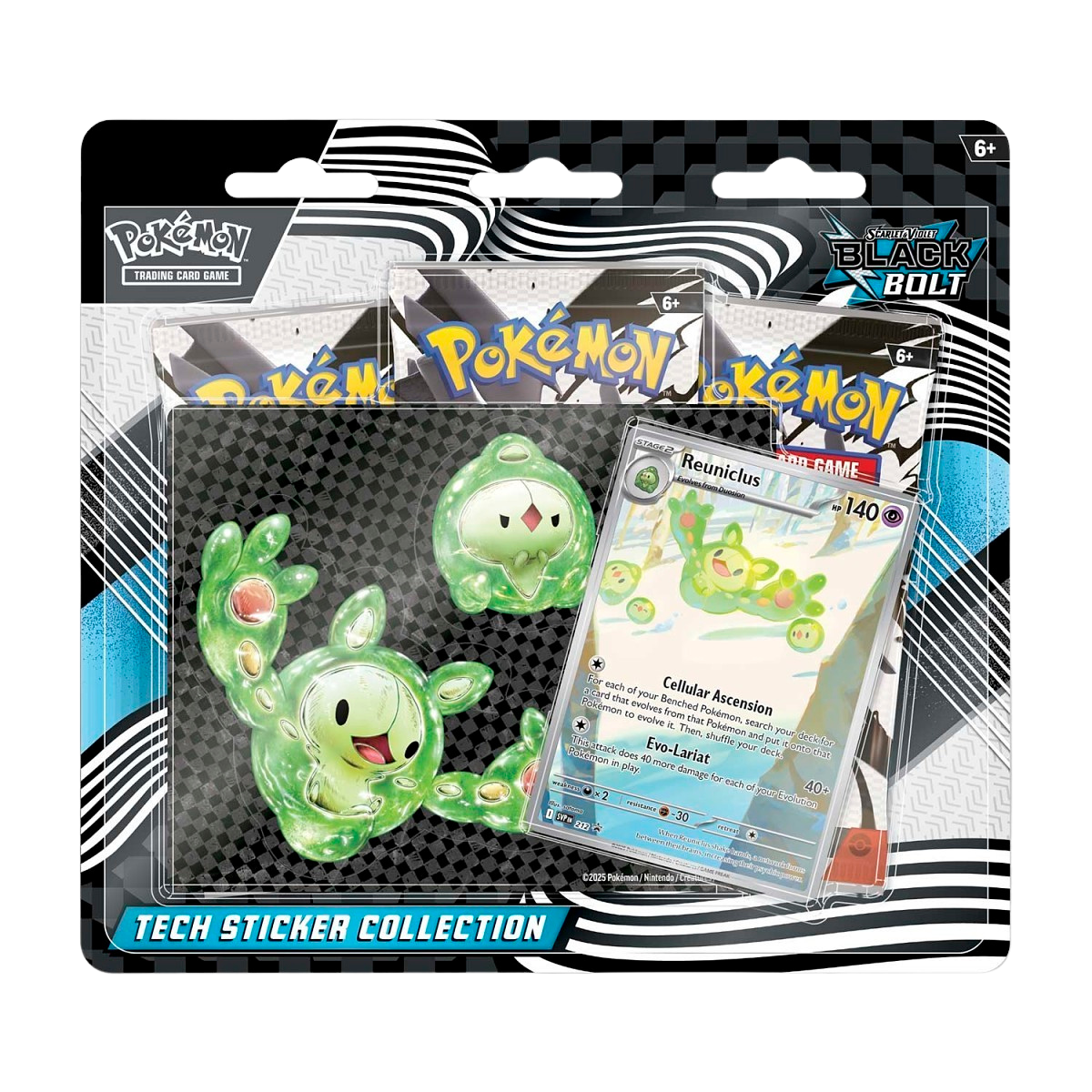 Black Bolt Tech Sticker Collection