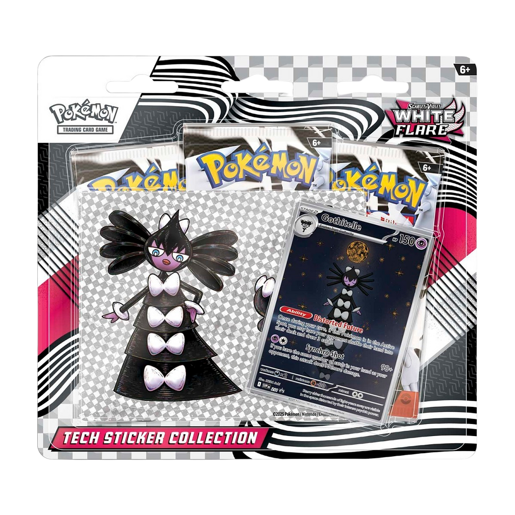 White Bolt Tech Sticker Collection