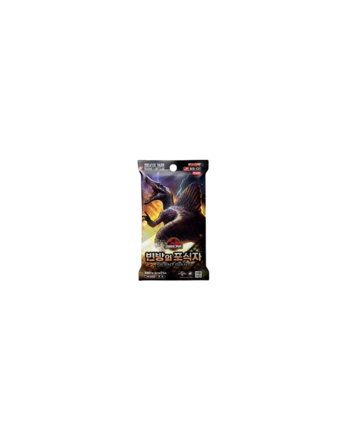 JURASSIC PARK Silent Giant [BS-01] Booster box KOREAN
