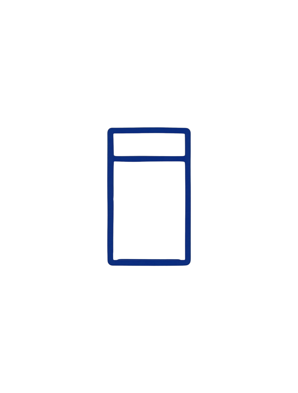 Graded Card Bumper (dark blue)