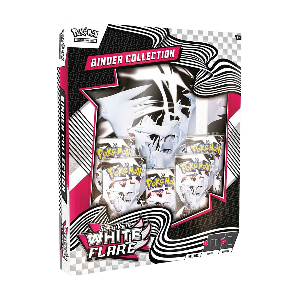 White Flare Binder Collection