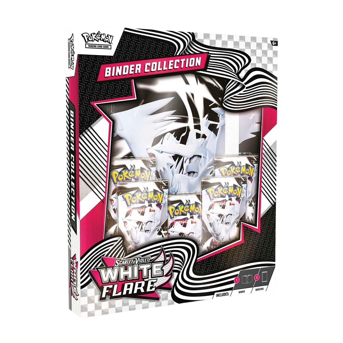 White Flare Binder Collection