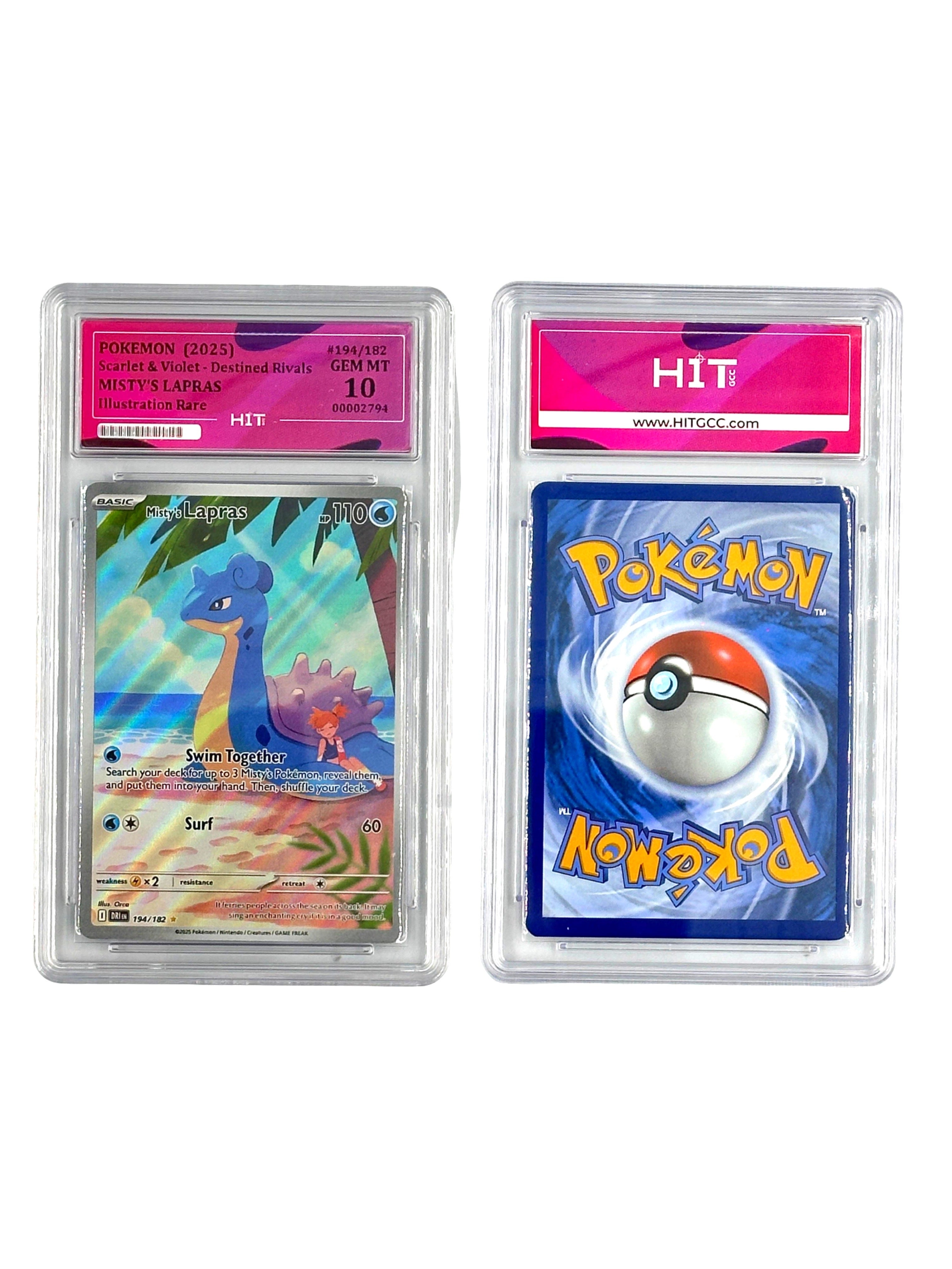 Pokémon Misty's Lapras Illustration Rare (Scarlet & Violet - Destined Rivals) 00002794