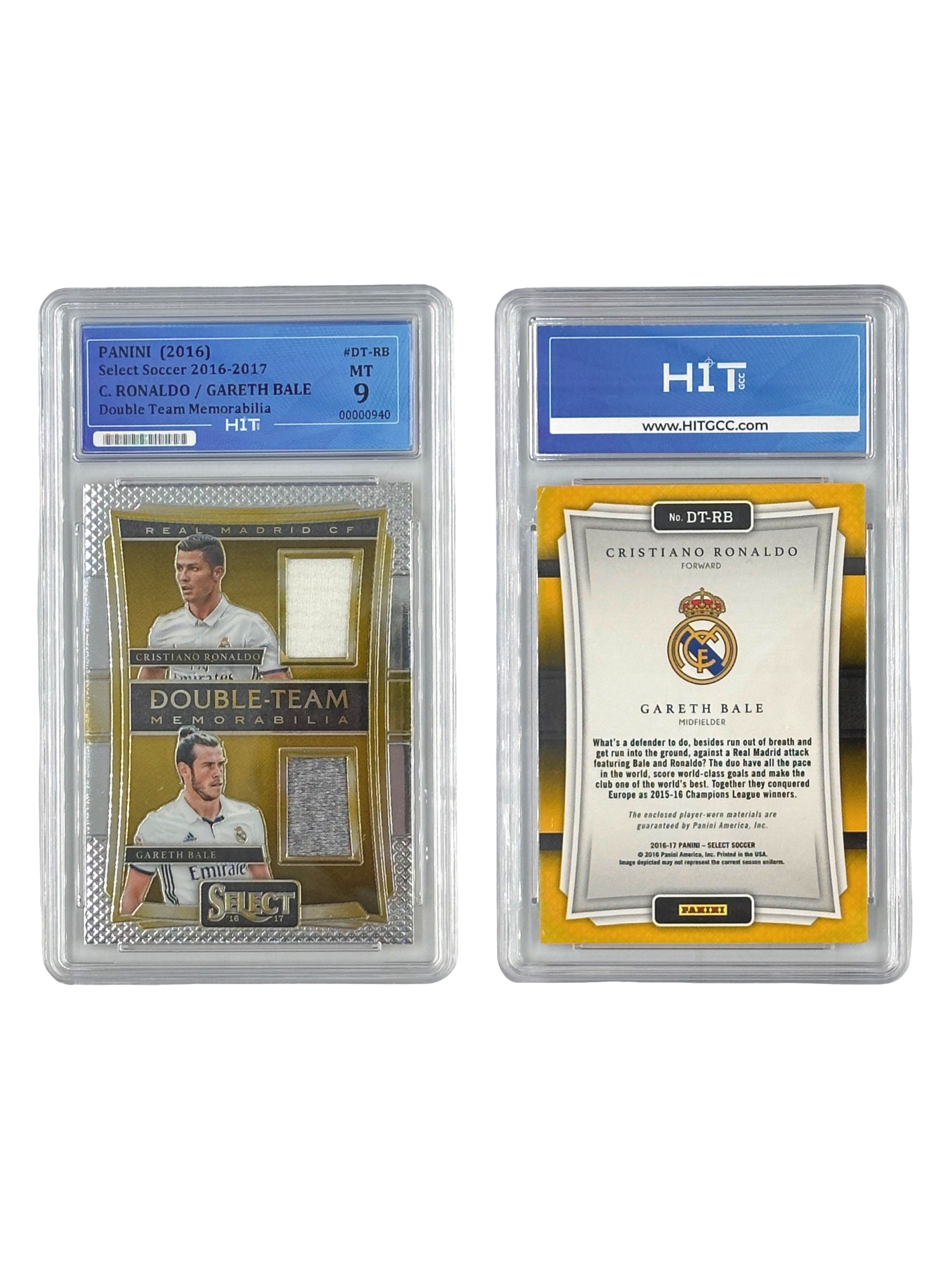 Panini C. Ronaldo / Gareth Bale Double Team Memorabilia (2016 Select Soccer) 00000940