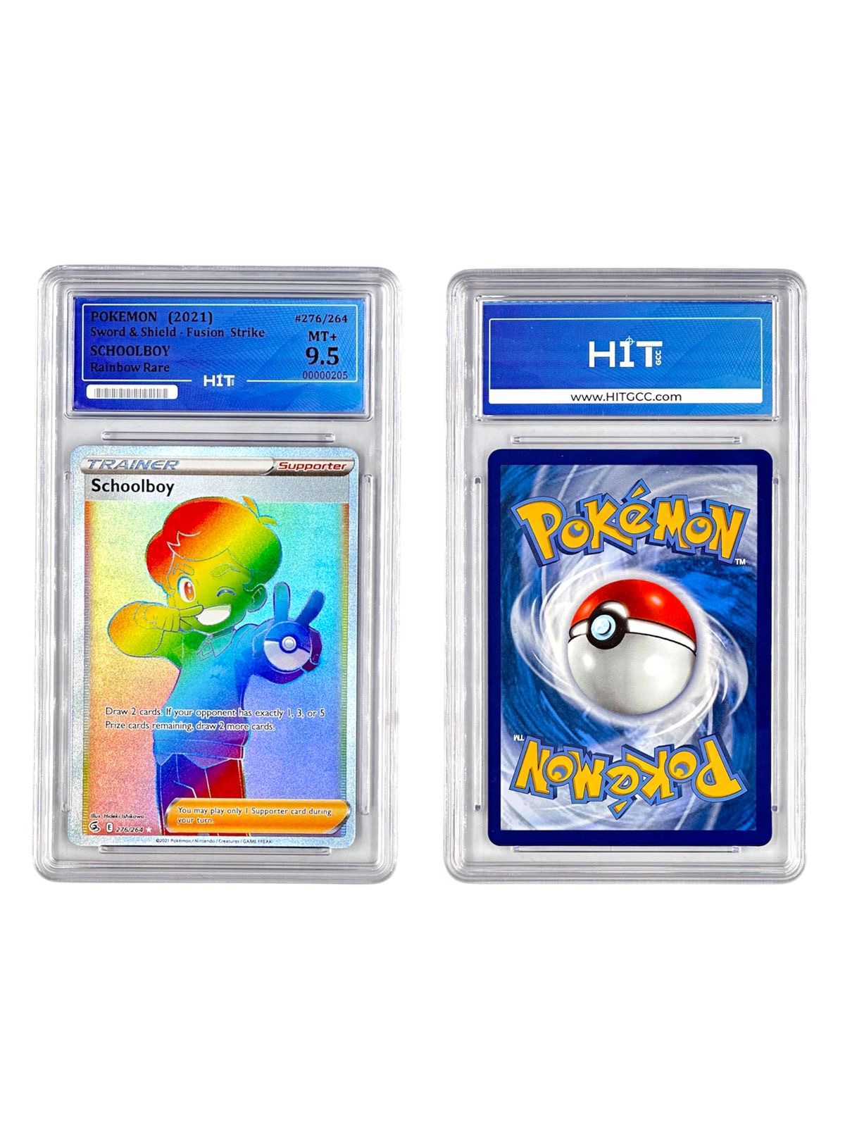 Pokémon Schoolboy Rainbow Rare (Sword & Shield - Fusion Strike) 00000205