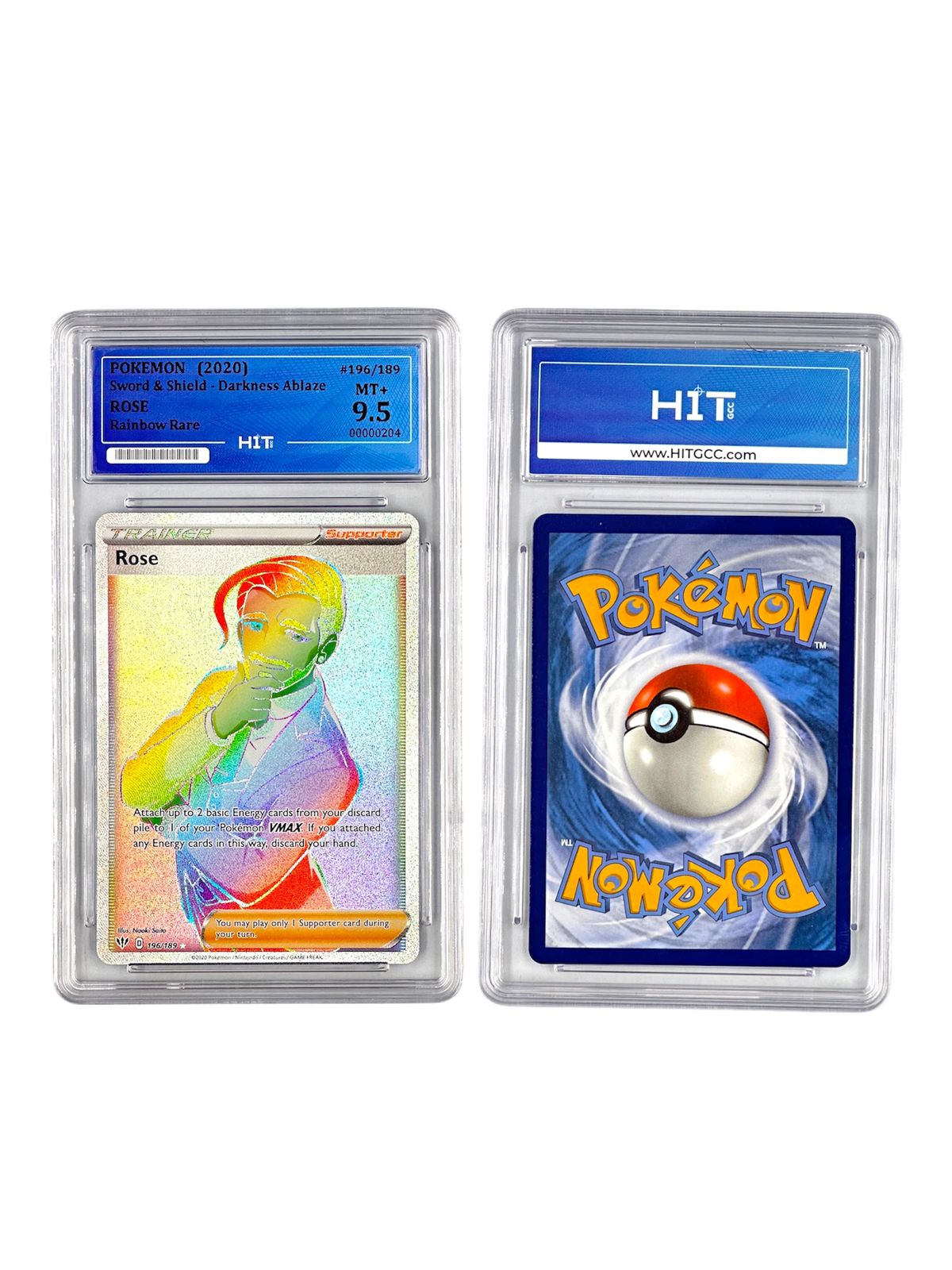 Pokémon Rose Rainbow Rare (Sword & Shield - Darkness Ablaze) 00000204