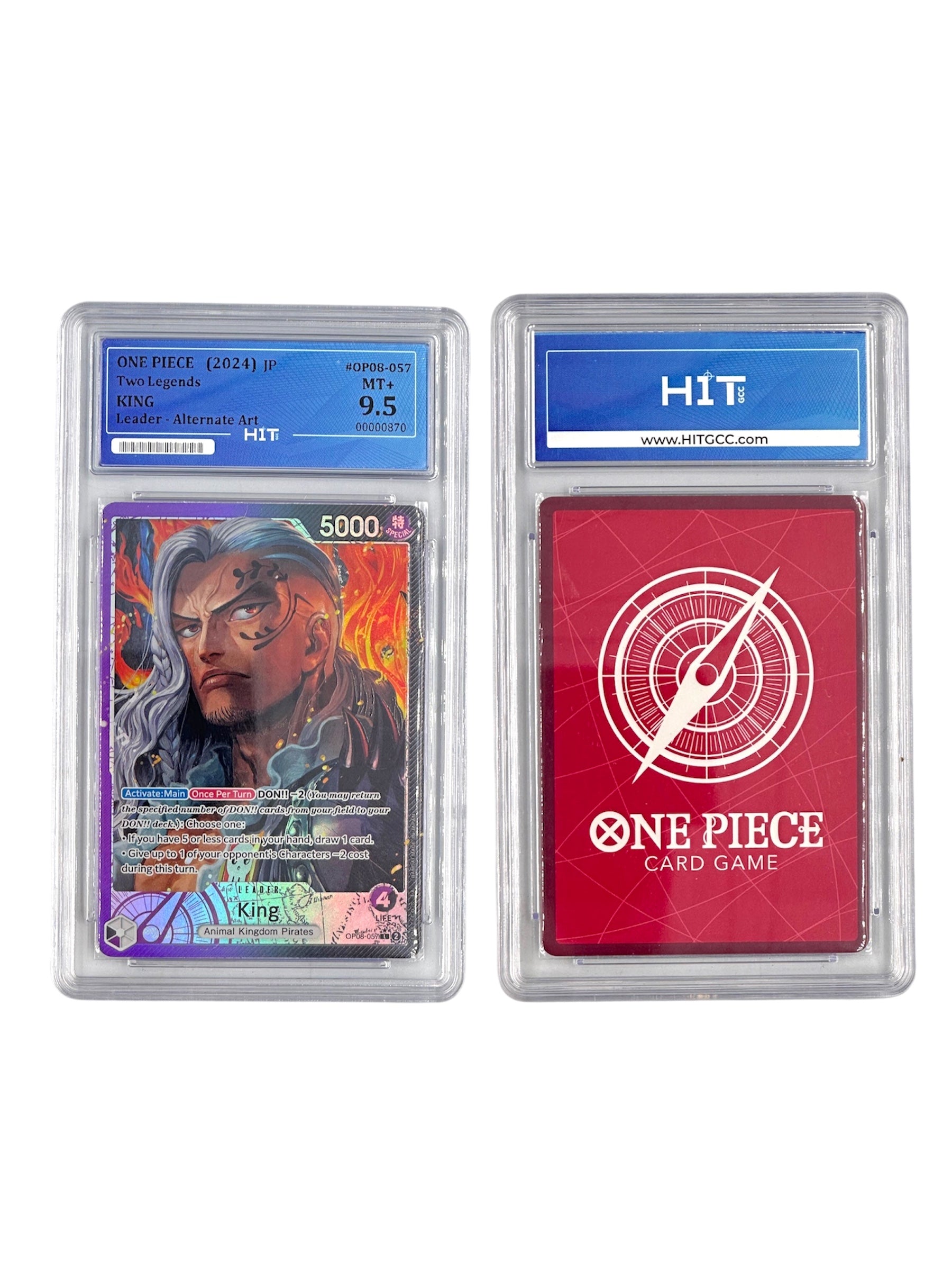 One Piece King Leader-Alternate Art (JP Two Legends) 00000870