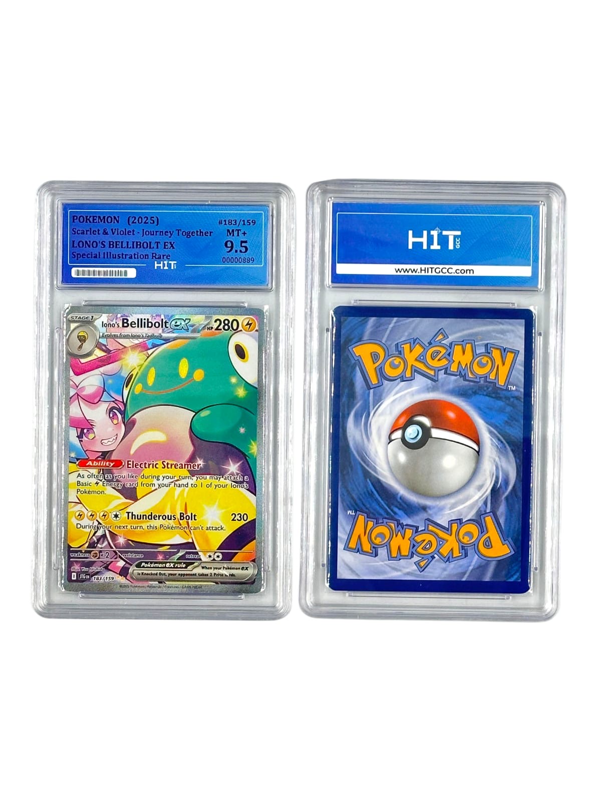 Pokémon Iono's Bellibolt EX (Scarlet & Violet - Journey Together) 00000889