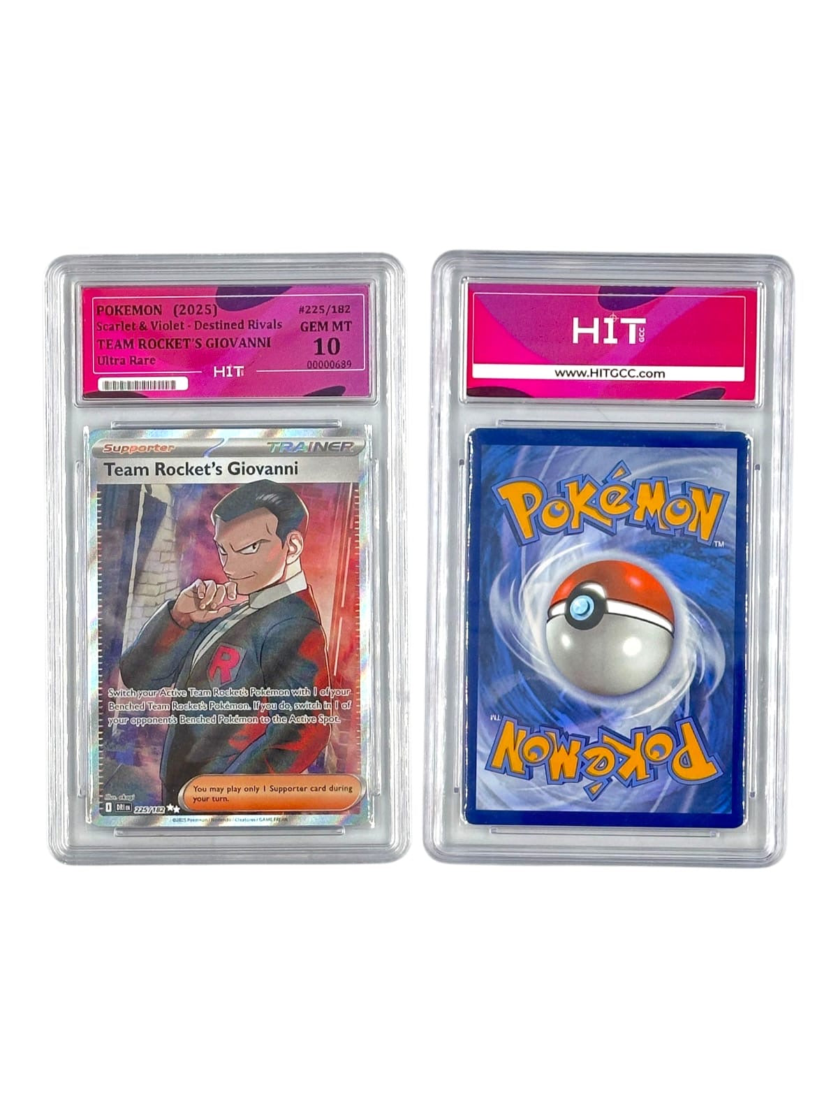 Pokémon Team Rocket's Giovanni (Scarlet & Violet - Destined Rivals) 00000689