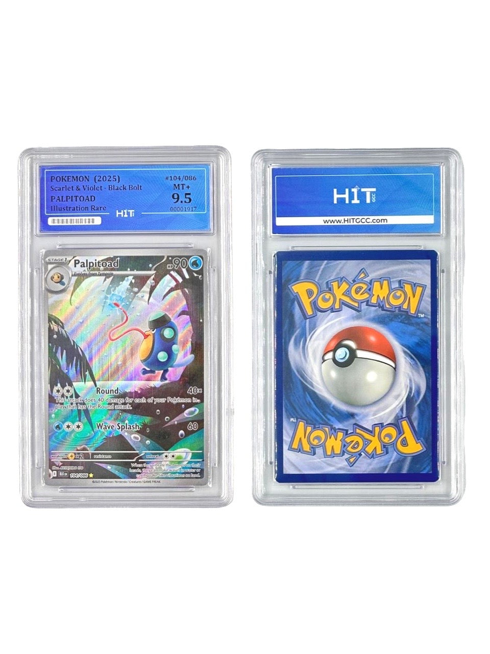 Pokémon Palpitoad Illustration Rare (Scarlet & Violet - Black Bolt) 00001917