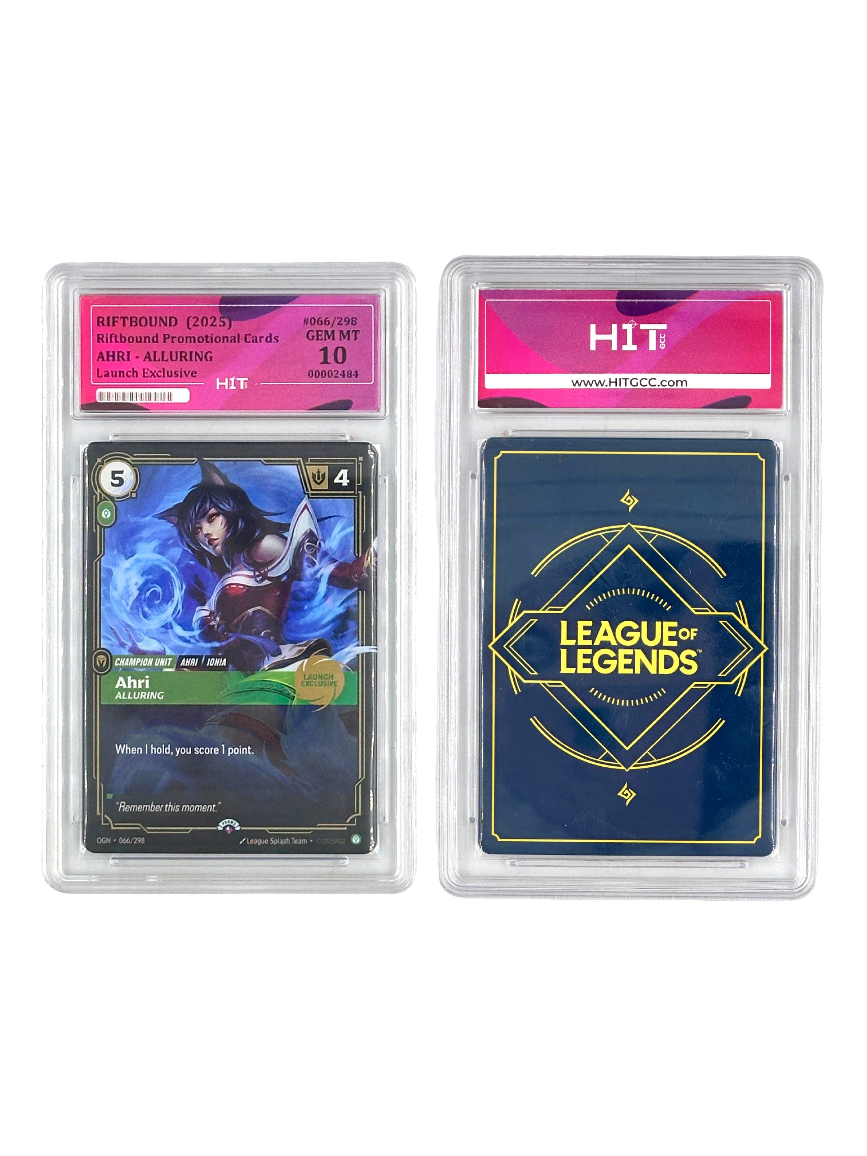 League of Legends Ahri - Alluring (Riftbound Promotional Cards) 00002484