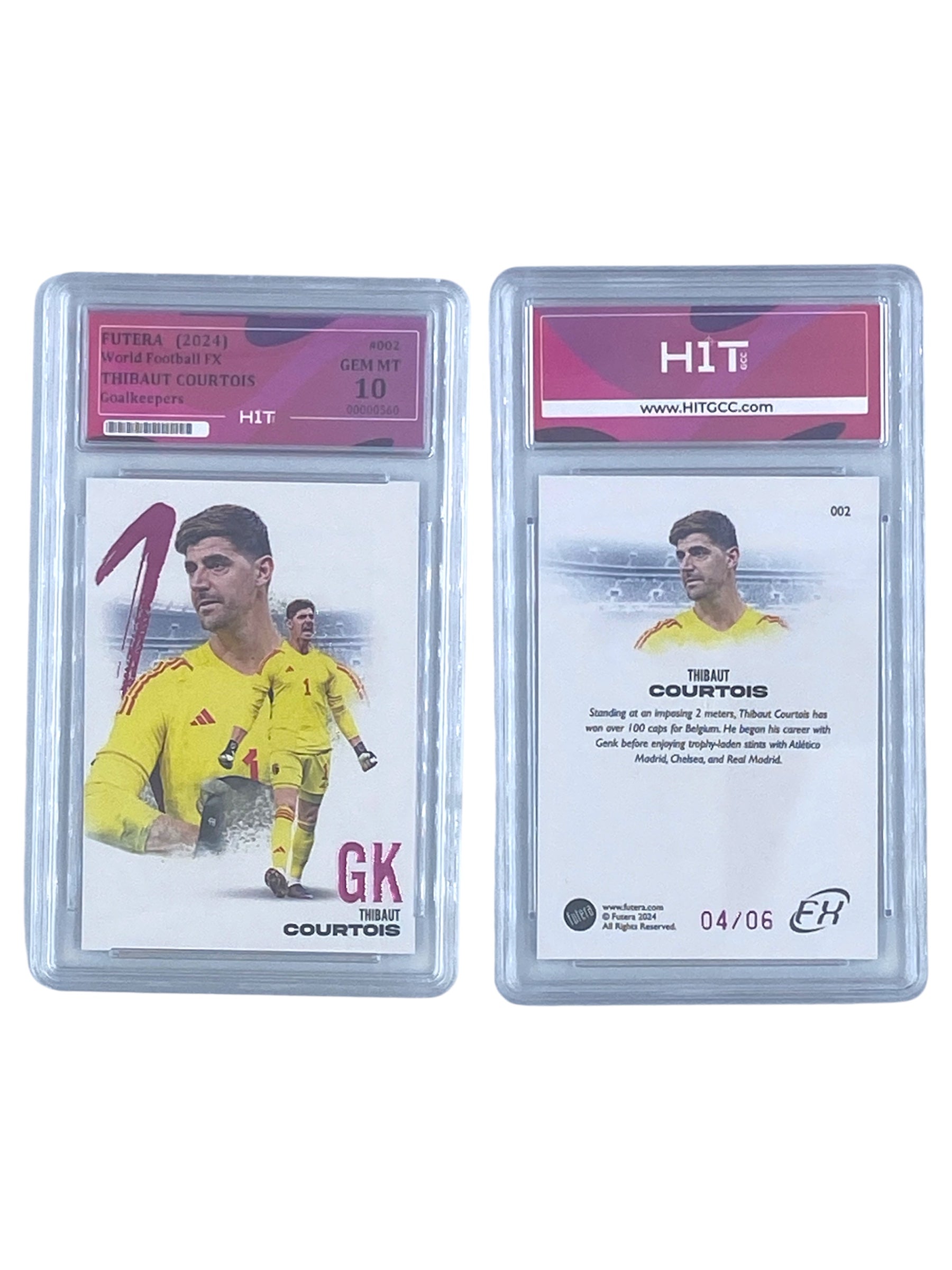 Futera Thibaut Courtois (World Football FX 2024) 00000560
