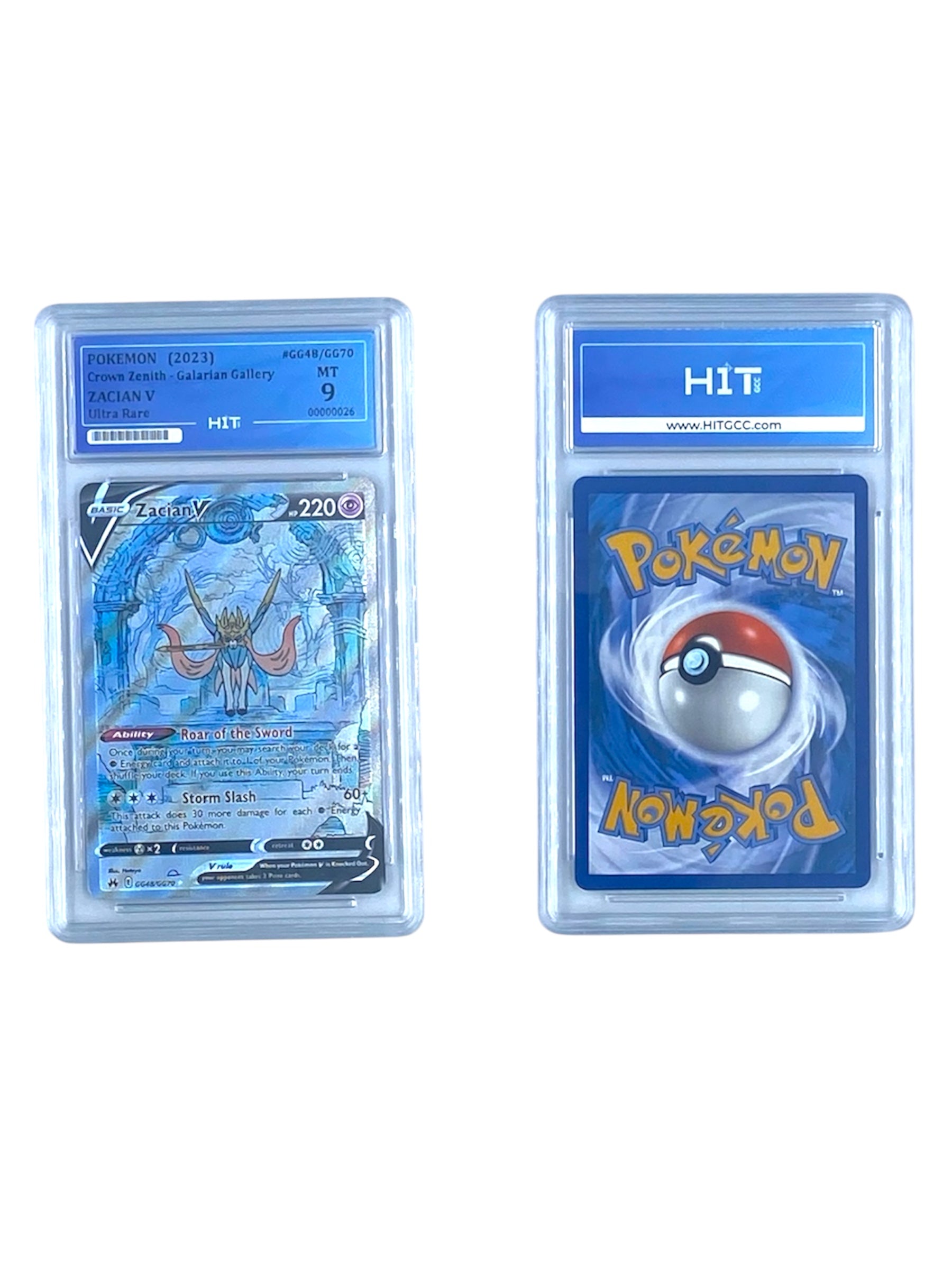 Pokémon Zacian V Ultra Rare (Crown Zenith - Galarian Gallery) 00000026