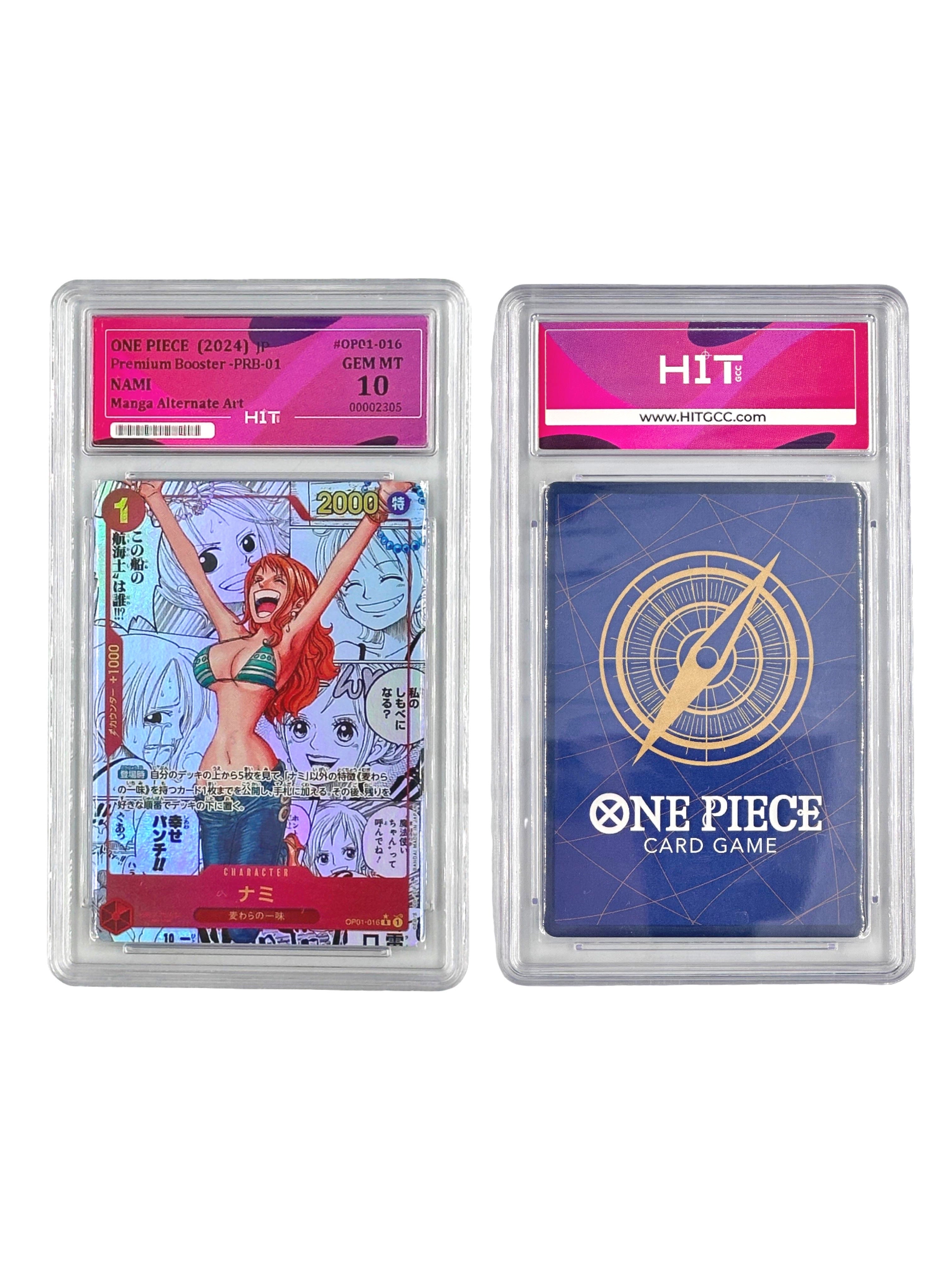 One Piece Nami Manga Alternate Art (JP Premium Booster) 00002305