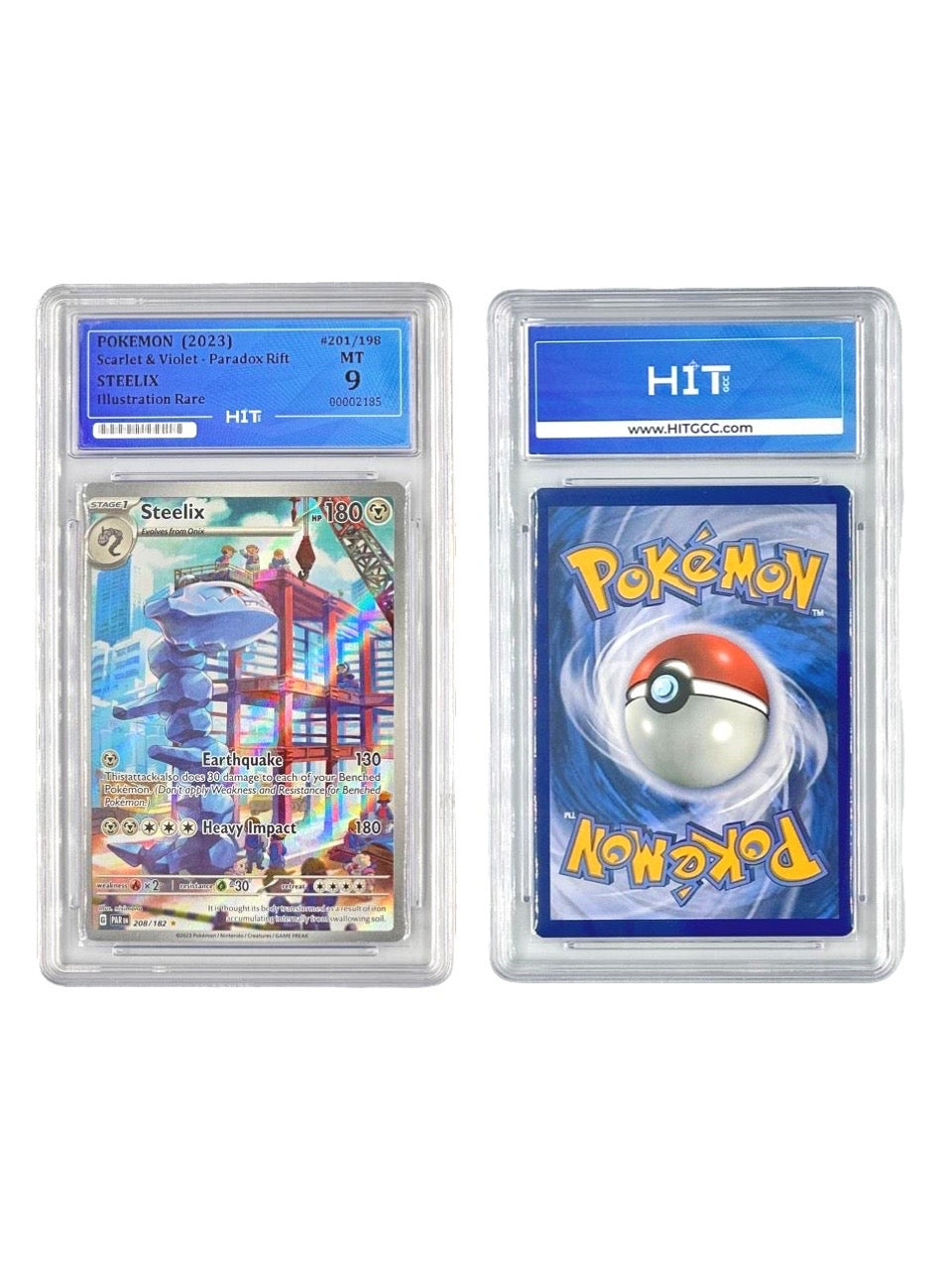 Pokémon Steelix Illustration Rare (Scarlet & Violet - Paradox Rift) 00002185