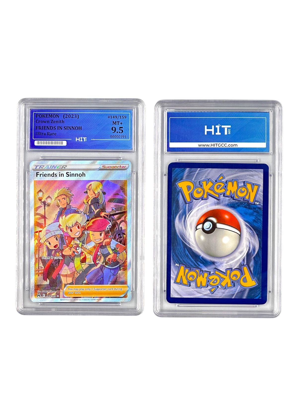 Pokémon Friends in Sinnoh Ultra Rare (Crown Zenith) 00000191