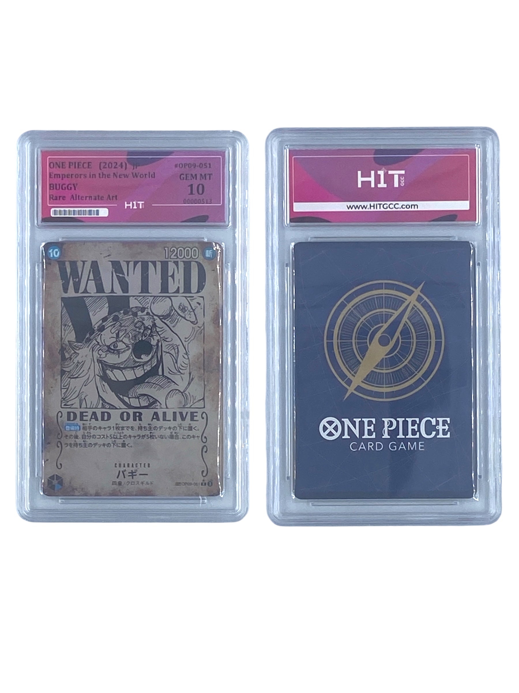 One Piece Buggy Rare Alternate Art (JP Emperors in the New World) 00000513