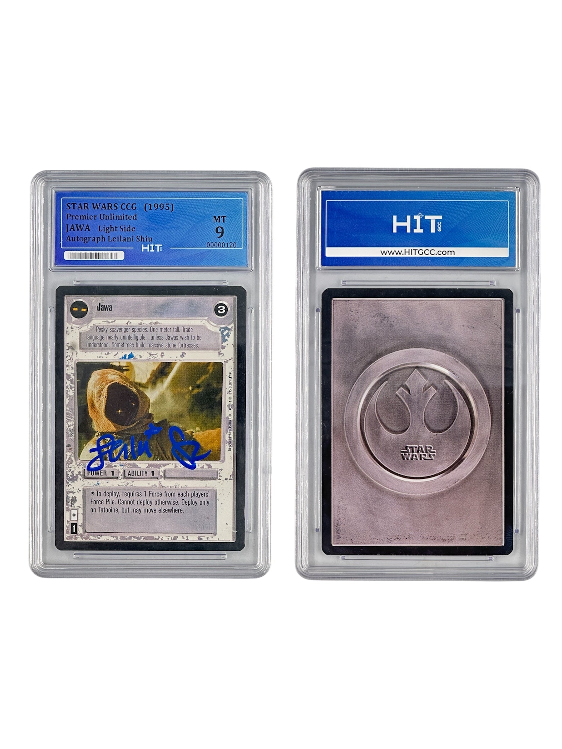 Star Wars Jawa Light Side (1995 Premier Unlimited) 00000120