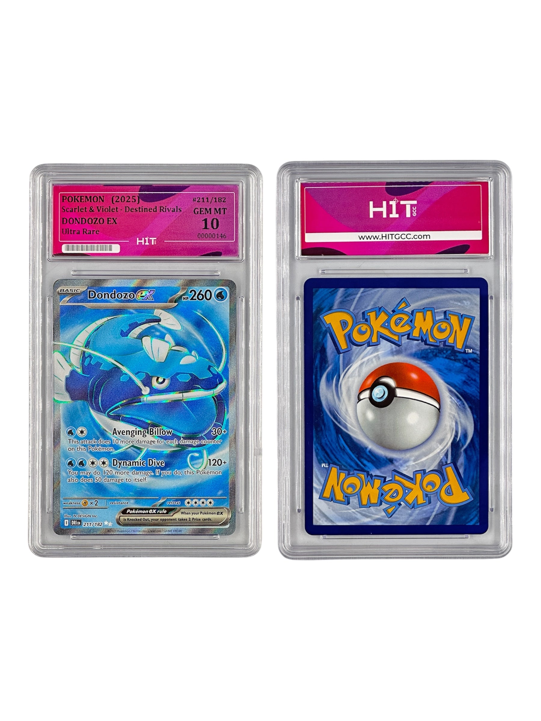 Pokémon Dondozo EX (Scarlet & Violet - Destined Rivals) 00000146