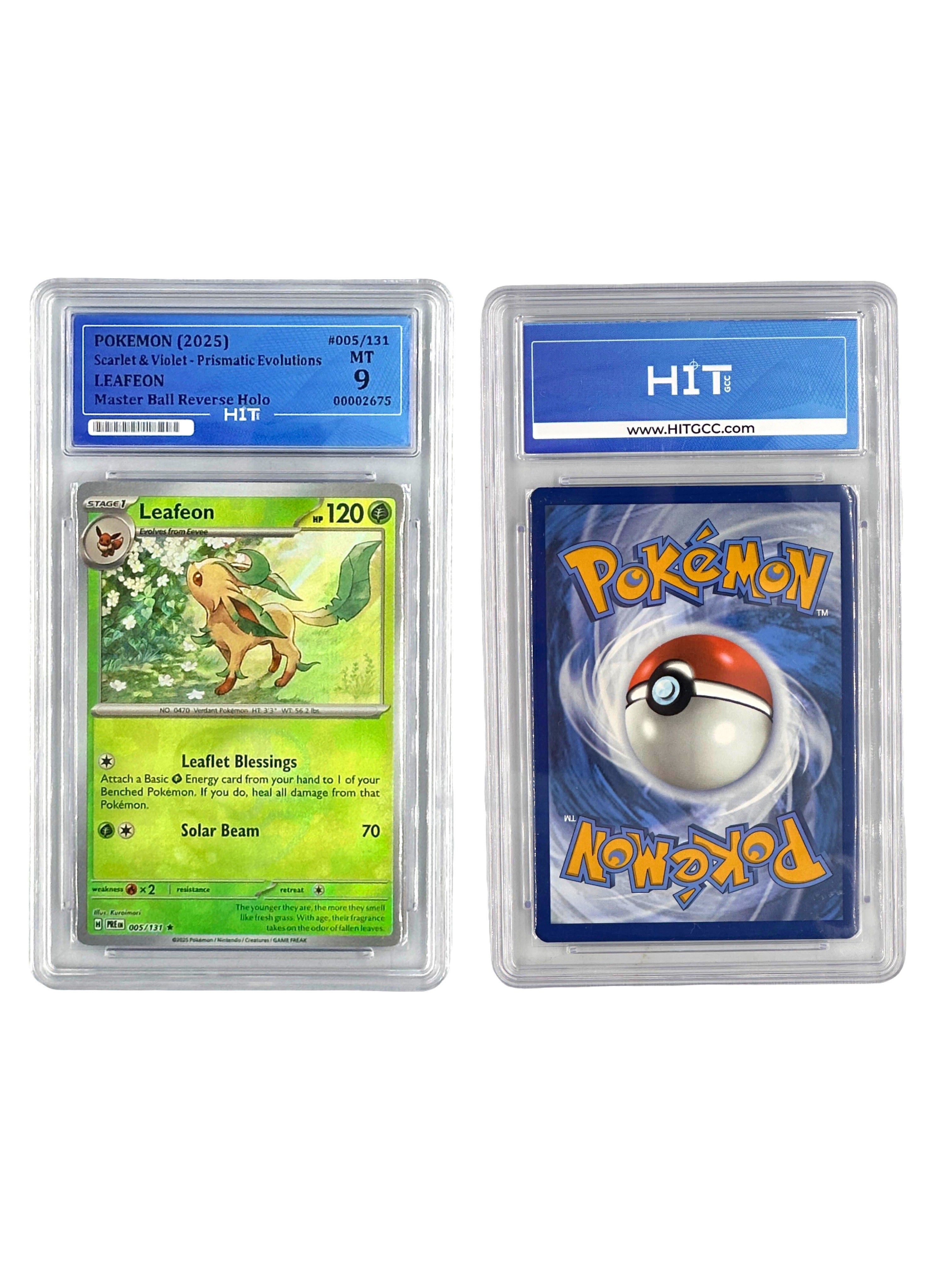 Pokémon Leafeon Master Ball Reverse Holo (Scarlet & Violet - Prismatic Evolutions) 00002675