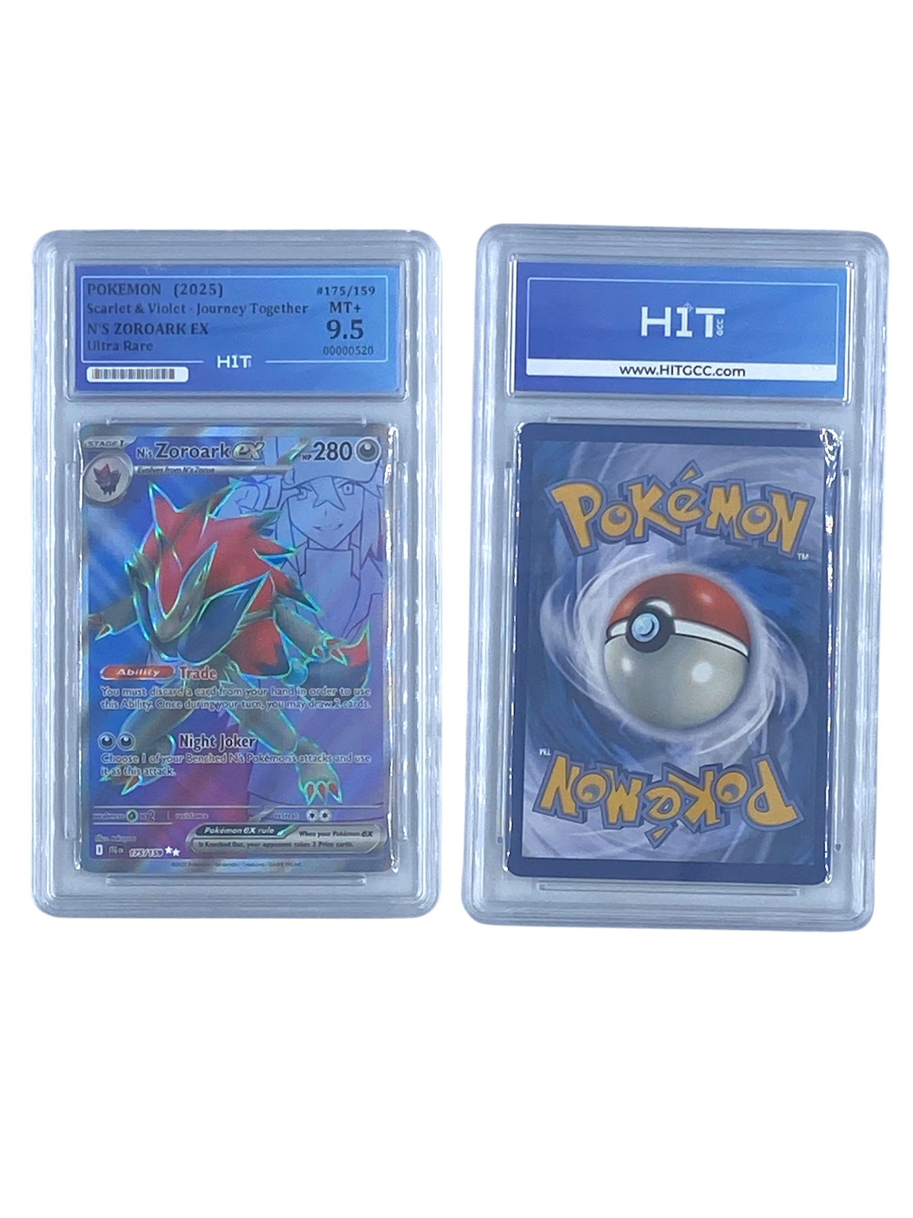 Pokémon N's Zoroark EX (Scarlet & Violet - Journey Together) 00000520