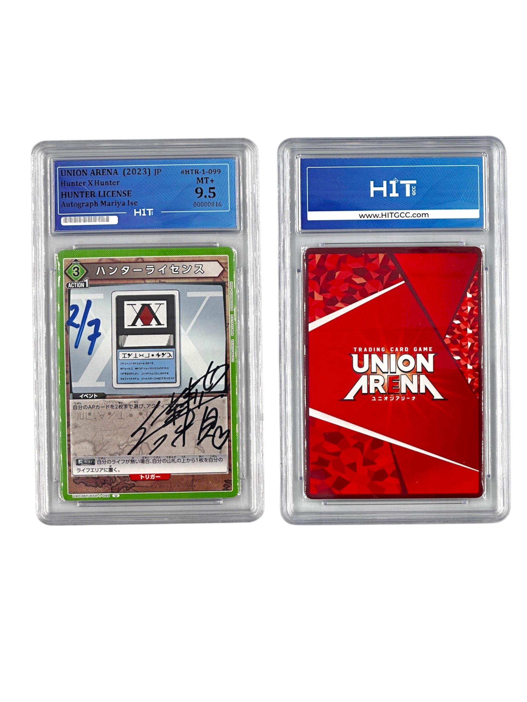 Union Arena Hunter License (JP Hunter X Hunter) 00000816