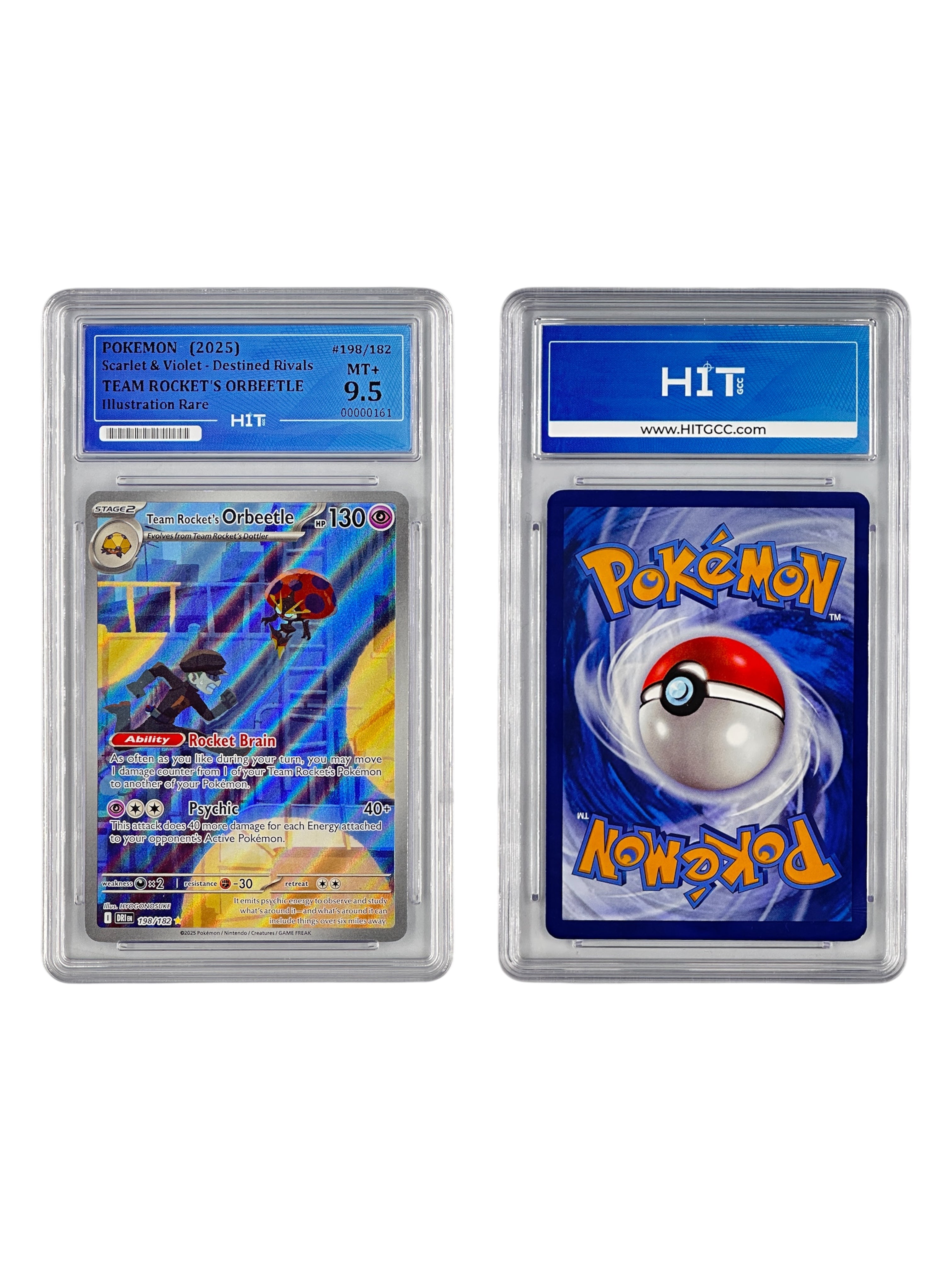 Pokémon Team Rocket's Orbeetle (Scarlet & Violet - Destined Rivals) 00000161