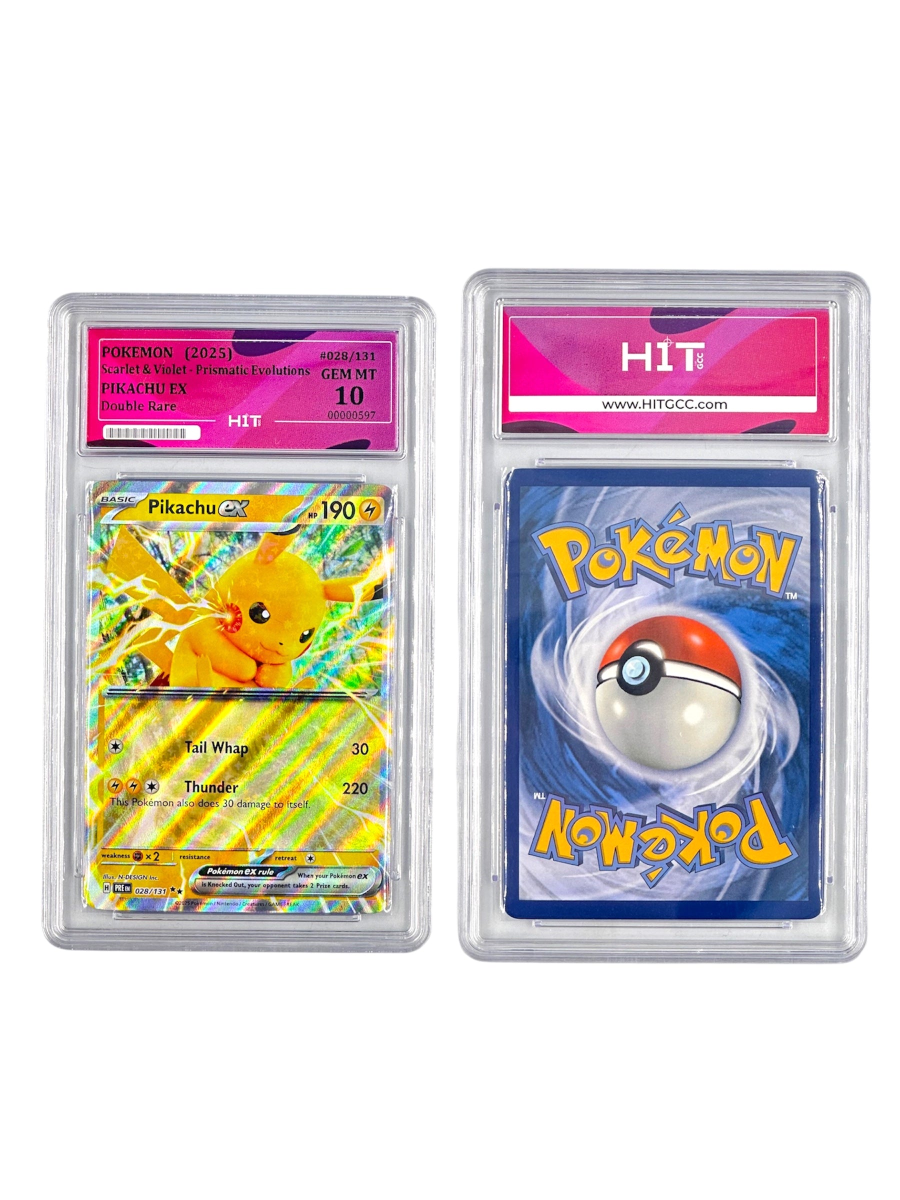 Pokémon Pikachu ex Double Rare (Scarlet & Violet - Prismatic Evolutions) 00000597