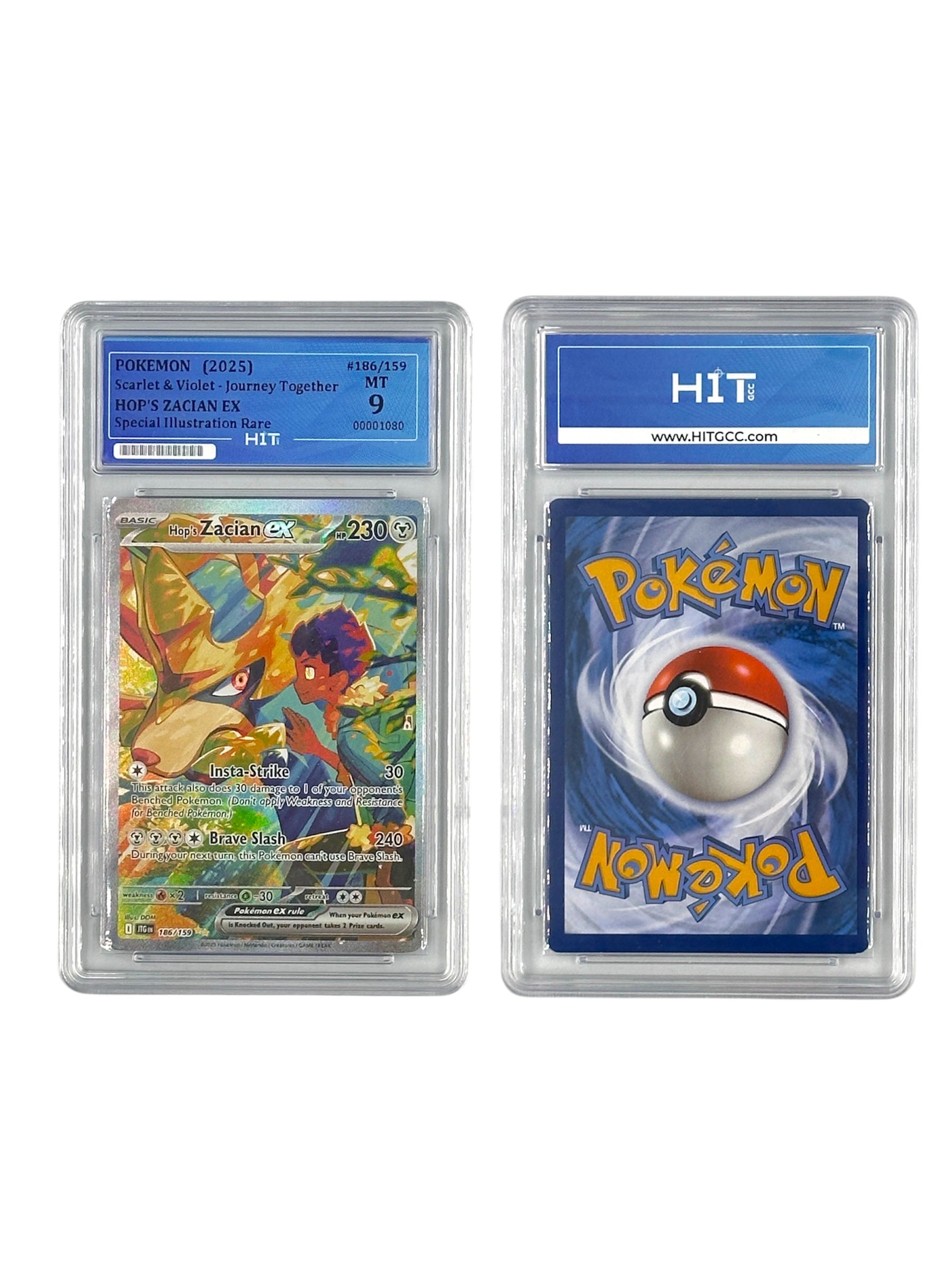 Pokémon Hop's Zacian EX Special Illustration Rare (Scarlet & Violet - Journey Together) 00001080