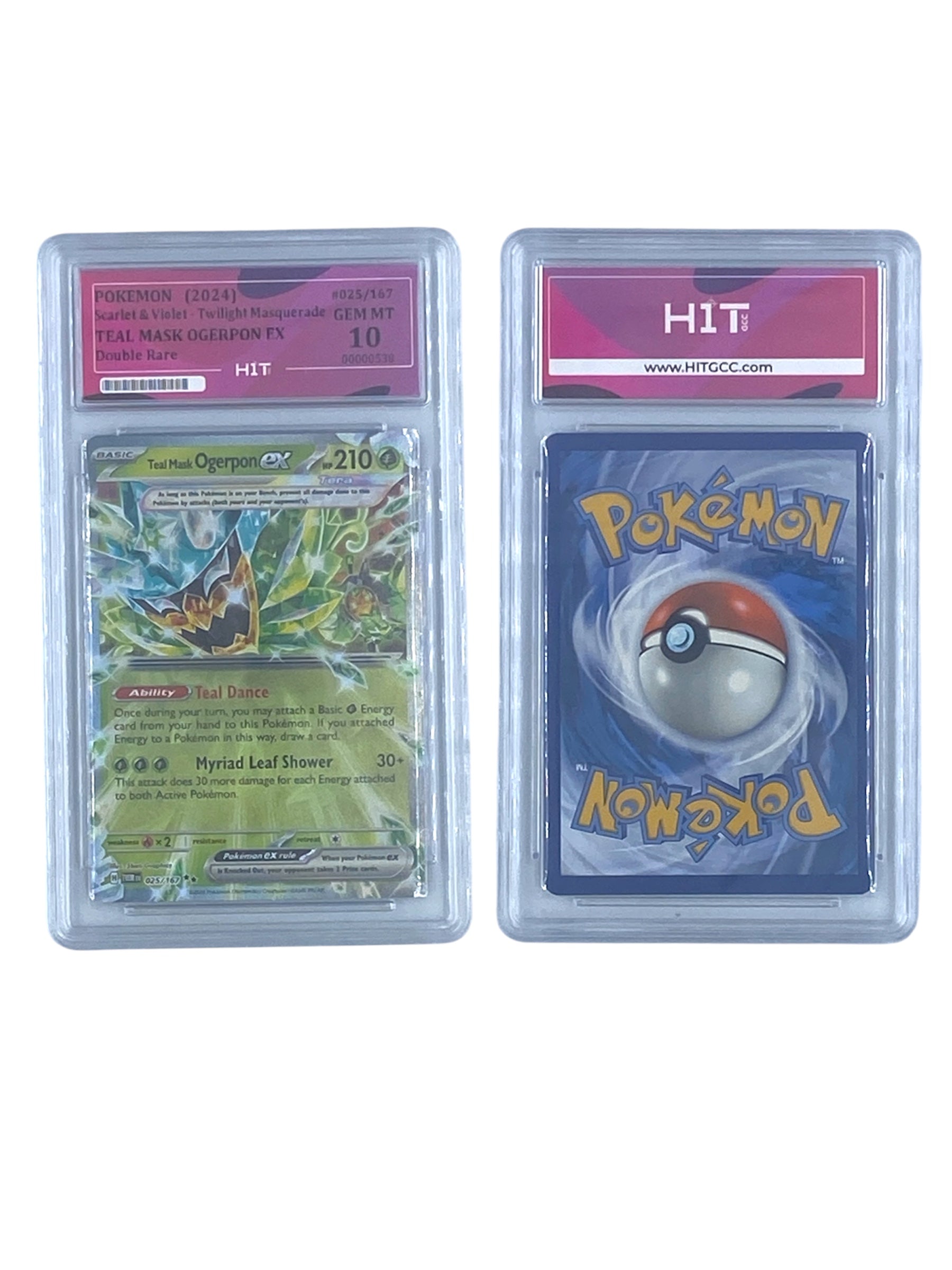 Pokémon Teal Mask Ogerpon EX (Scarlet & Violet - Twilight Masquerade) 00000538