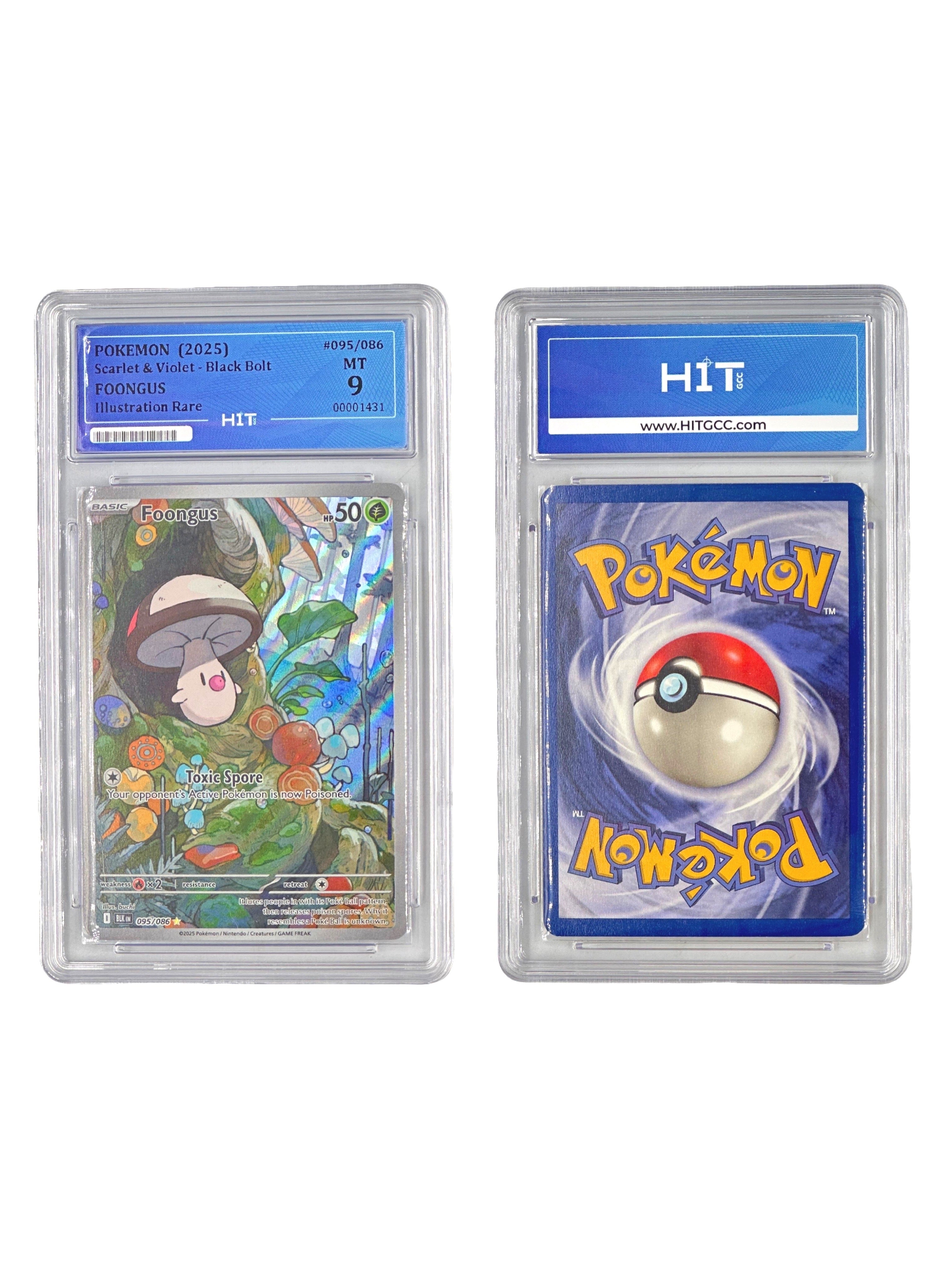 Pokémon Foongus Illustration Rare (Scarlet & Violet - Black Bolt) 00001431