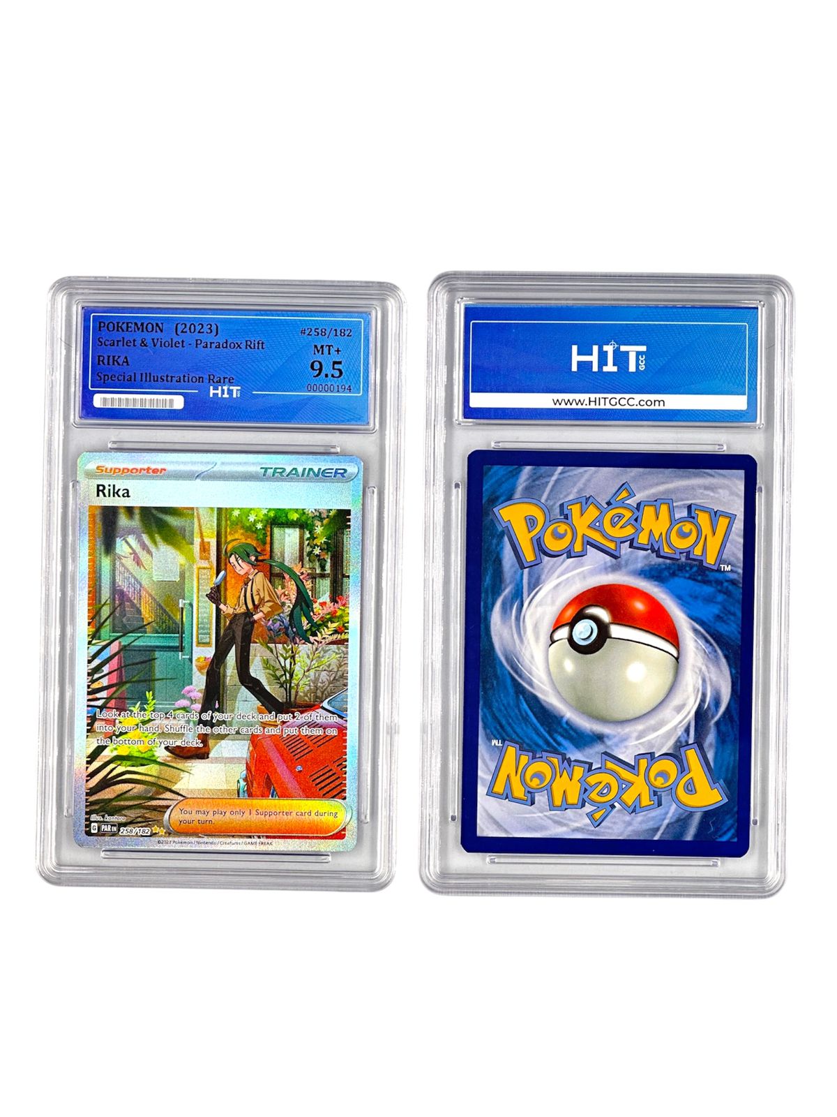 Pokémon Rika Special Illustration Rare (Scarlet & Violet - Paradox Rift) 00000194