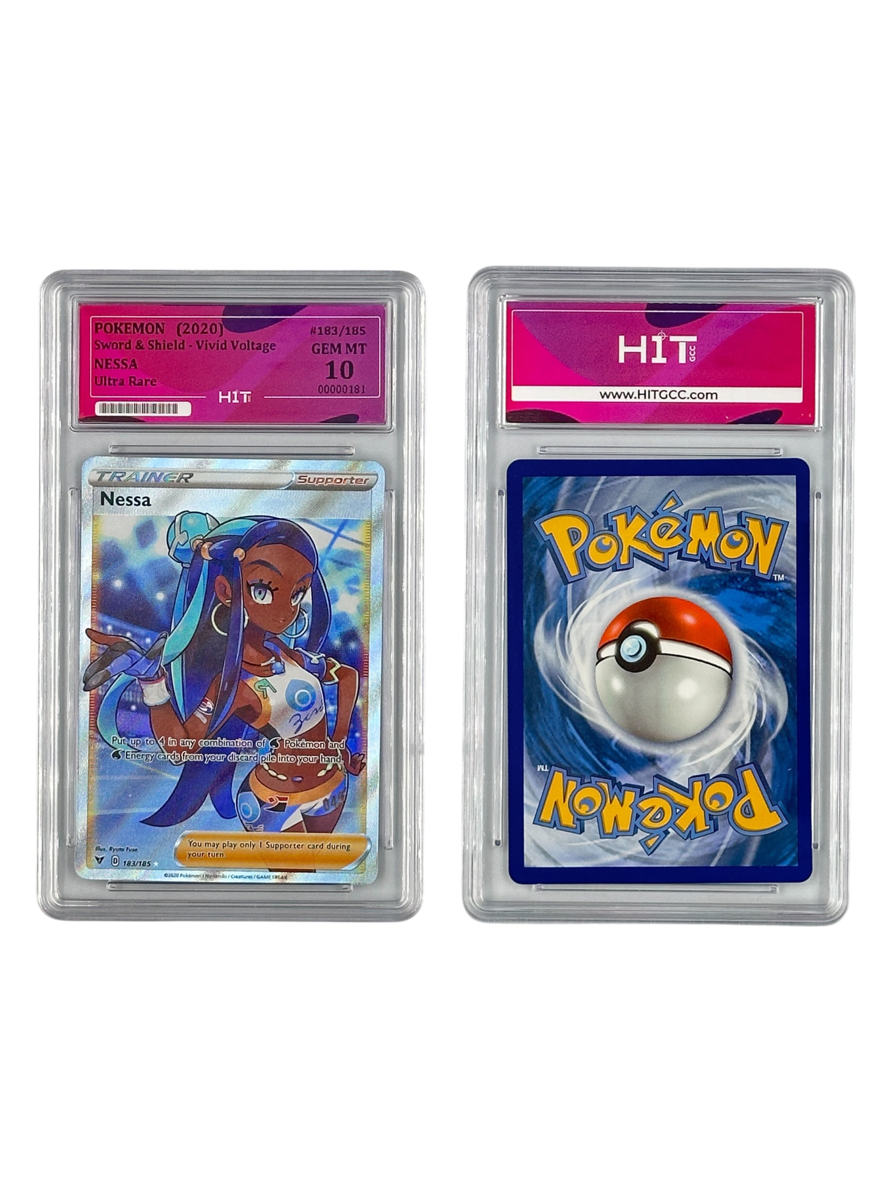 Pokémon Nessa (Sword & Shield - Vivid Voltage) 00000181