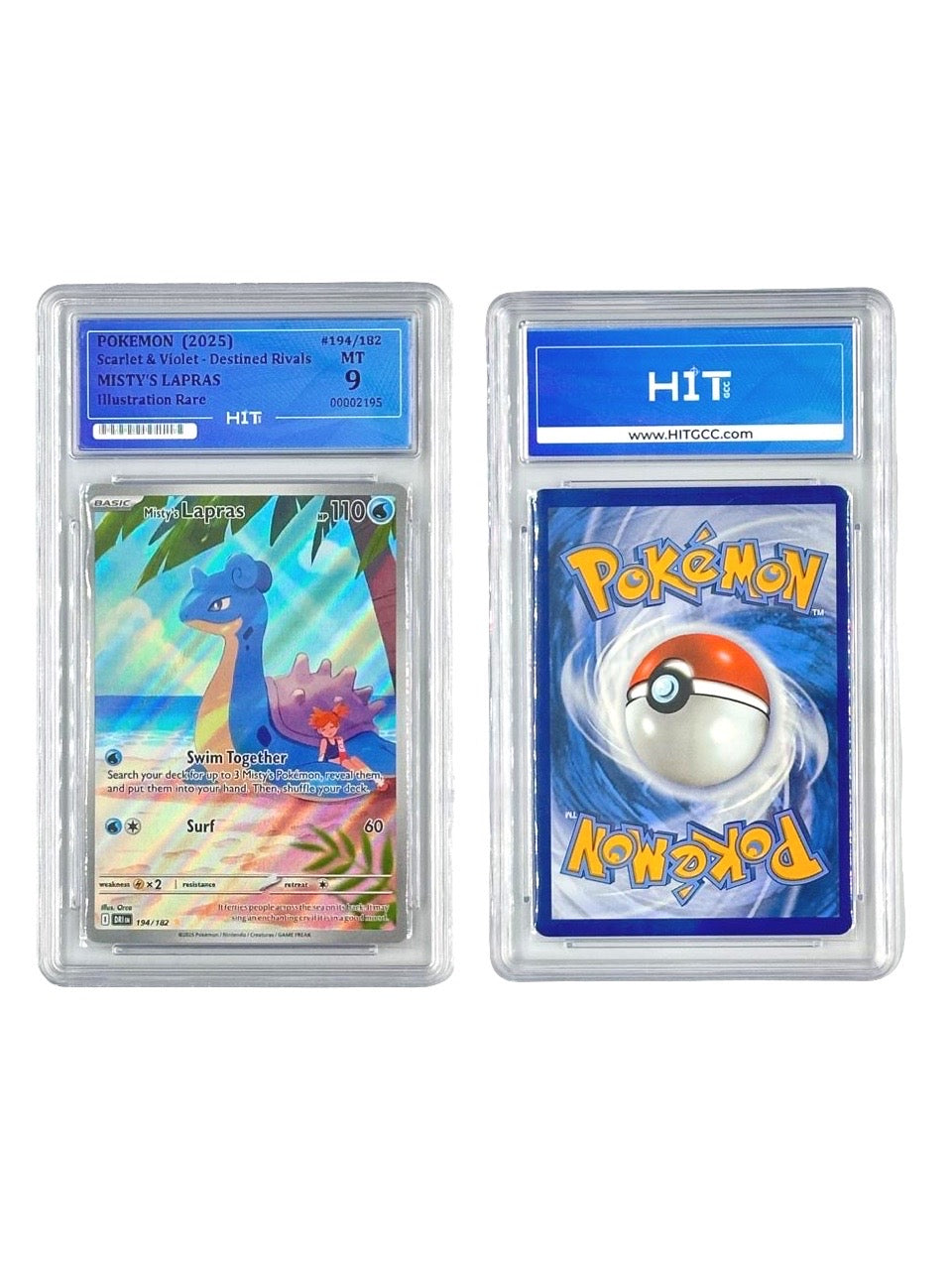 Pokémon Misty's Lapras Illustration Rare (Scarlet & Violet - Destined Rivals) 00002195