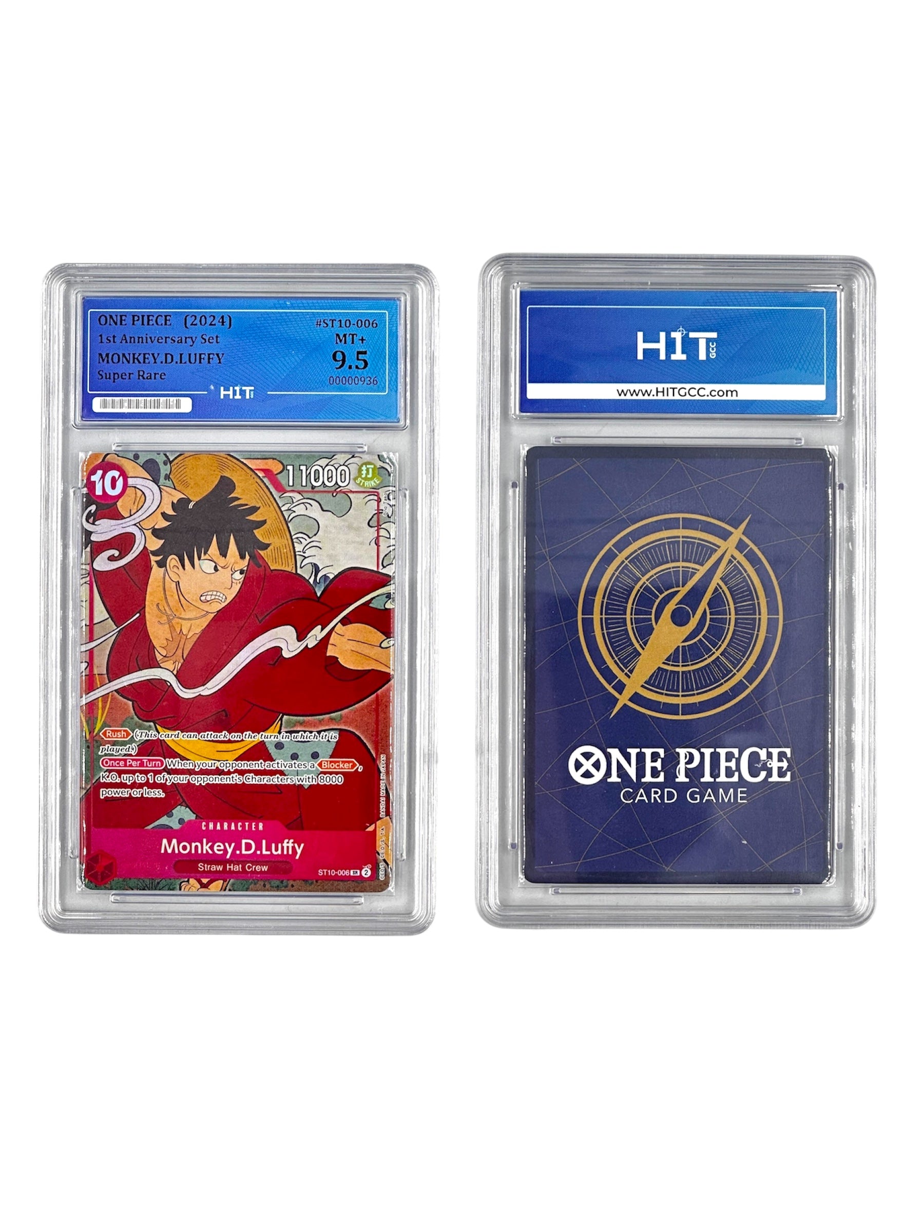 One Piece Monkey.D.Luffy Super Rare (1st Anniversary Set) 00000936