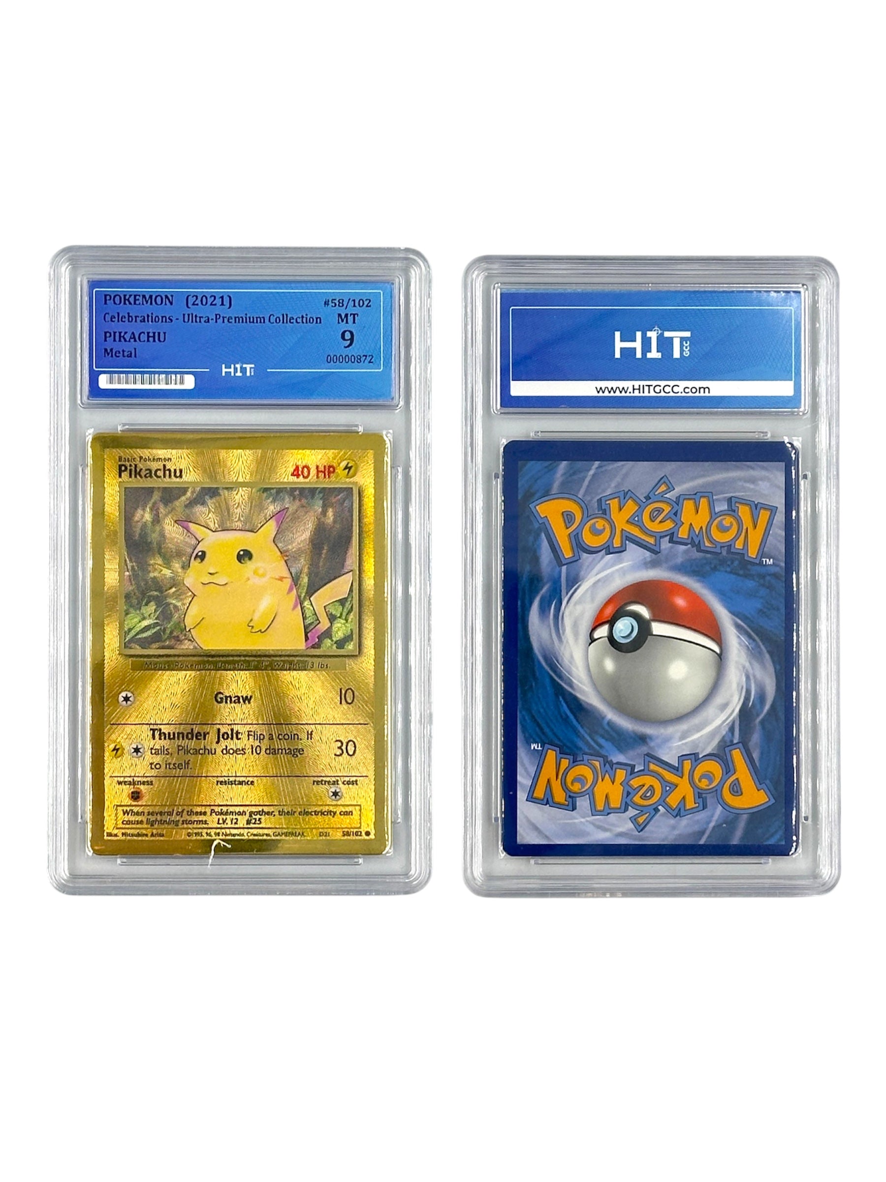 Pokémon Pikachu Metal (Celebrations - Ultra Premium Collection) 00000872