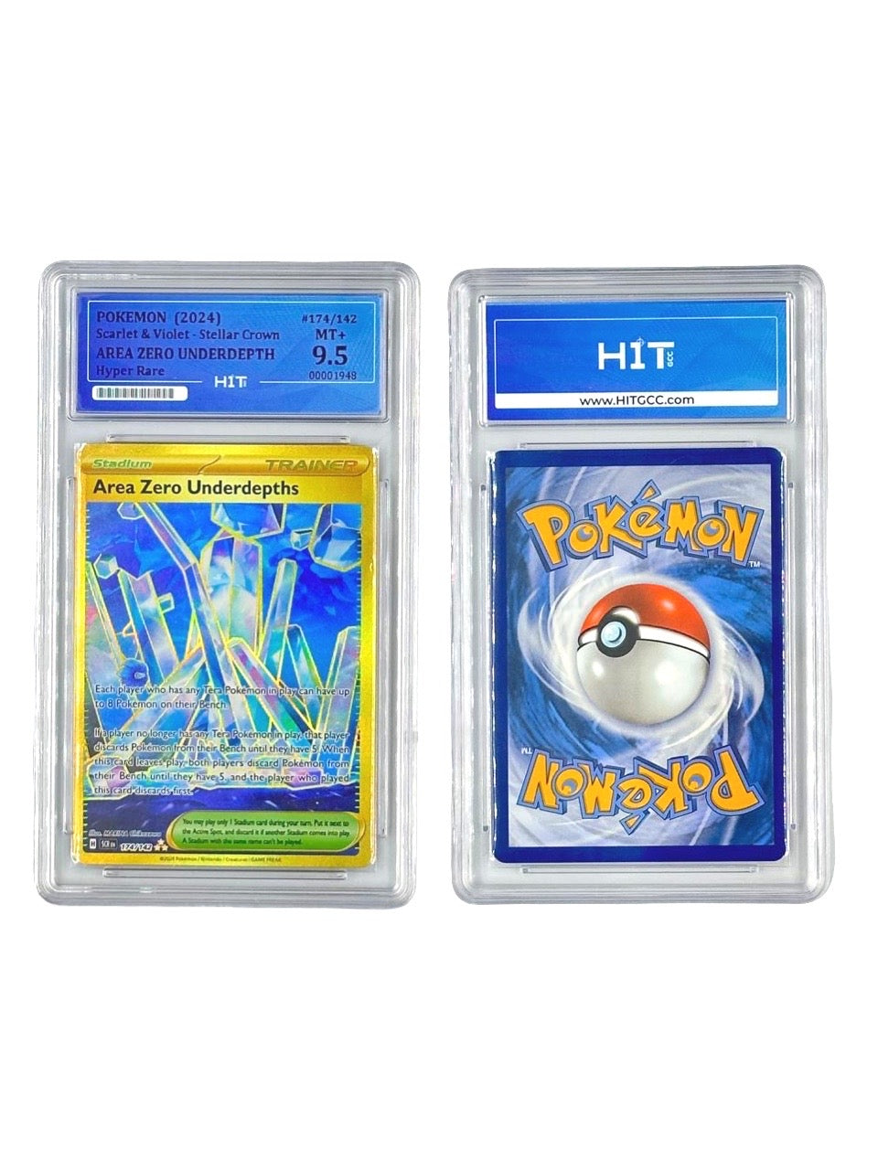 Pokémon Area Zero Underdepths Hyper Rare (Scarlet & Violet - Stellar Crown) 00001948