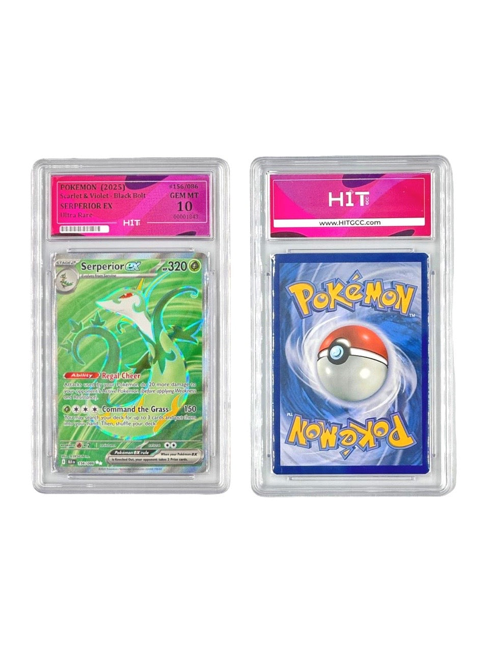 Pokémon Serperior EX Ultra Rare (Scarlet & Violet - Black Bolt) 00001843