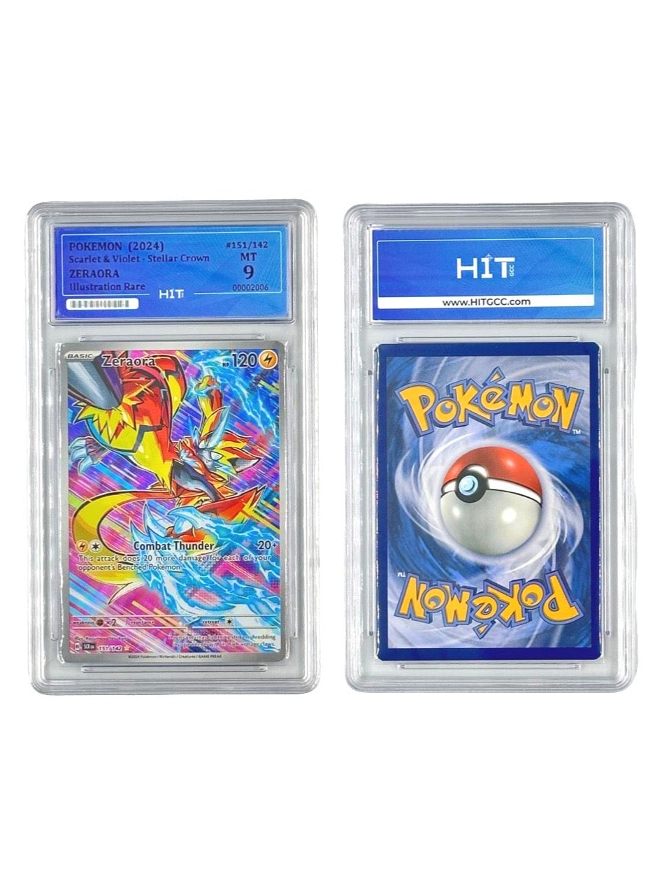 Pokémon Zeraora Illustration Rare (Scarlet & Violet - Stellar Crown) 00002006