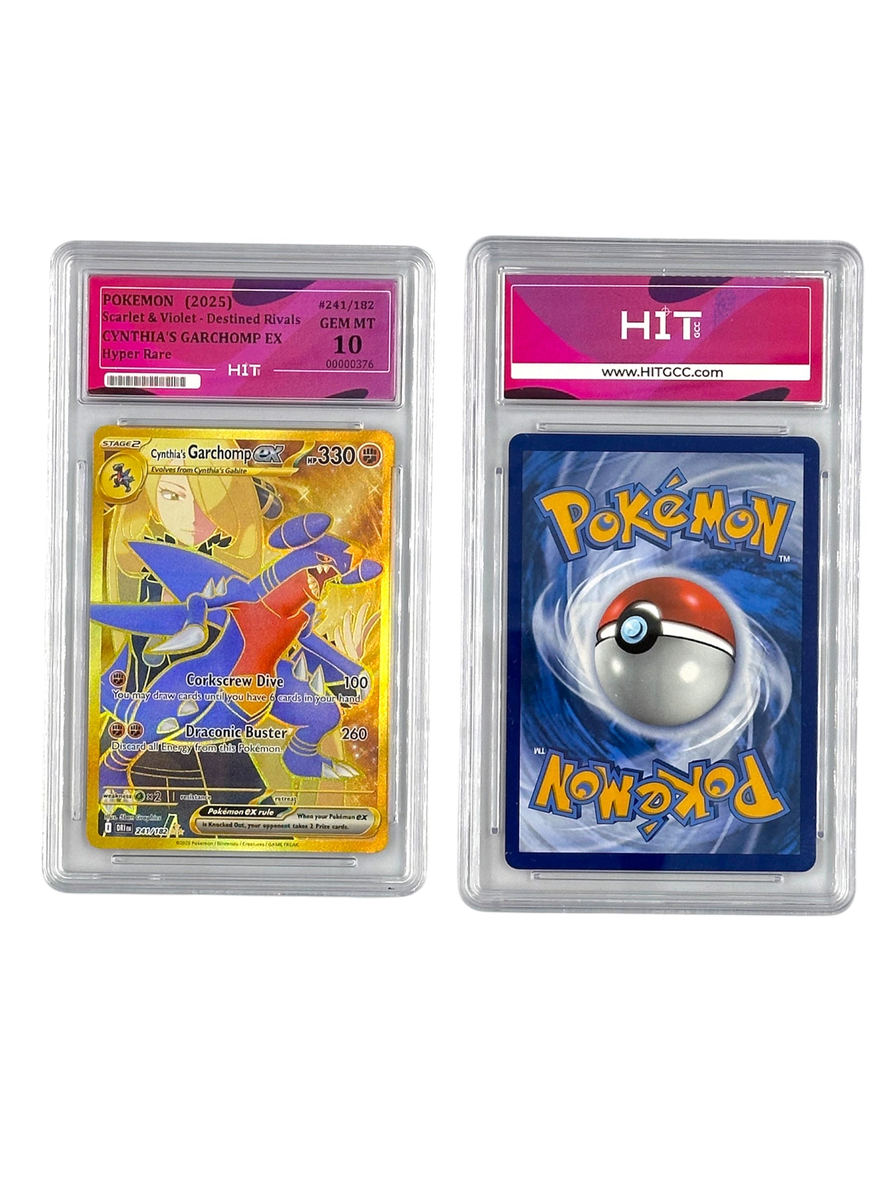 Pokémon Cynthia's Garchomp EX (Scarlet & Violet - Destined Rivals) 00000376