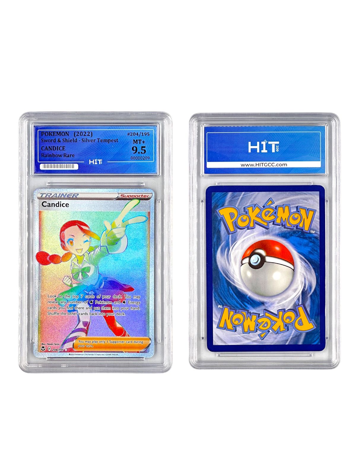 Pokémon Candice Rainbow Rare (Sword & Shield - Silver Tempest) 00000209