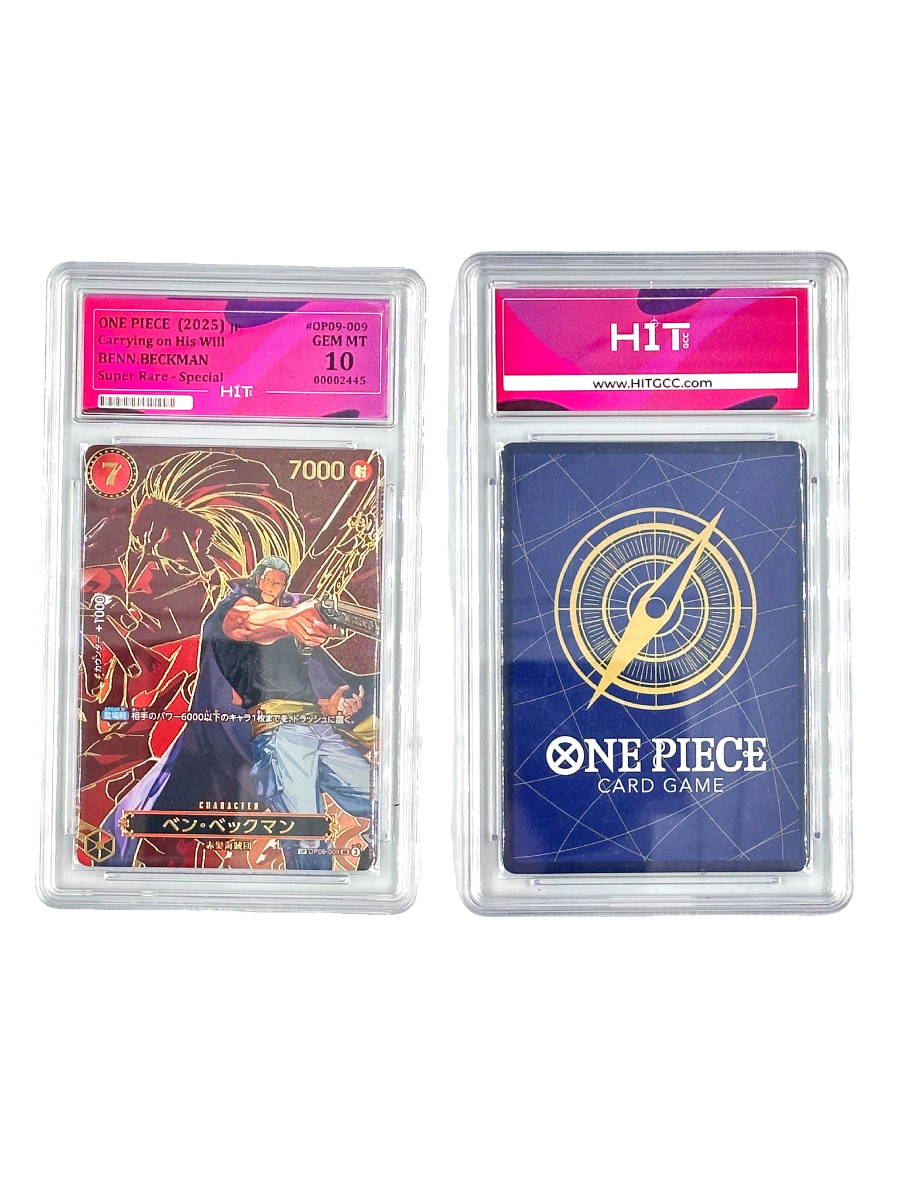 One Piece Benn. Beckman Super Rare - Special (JP Carrying on His Will) 00002445