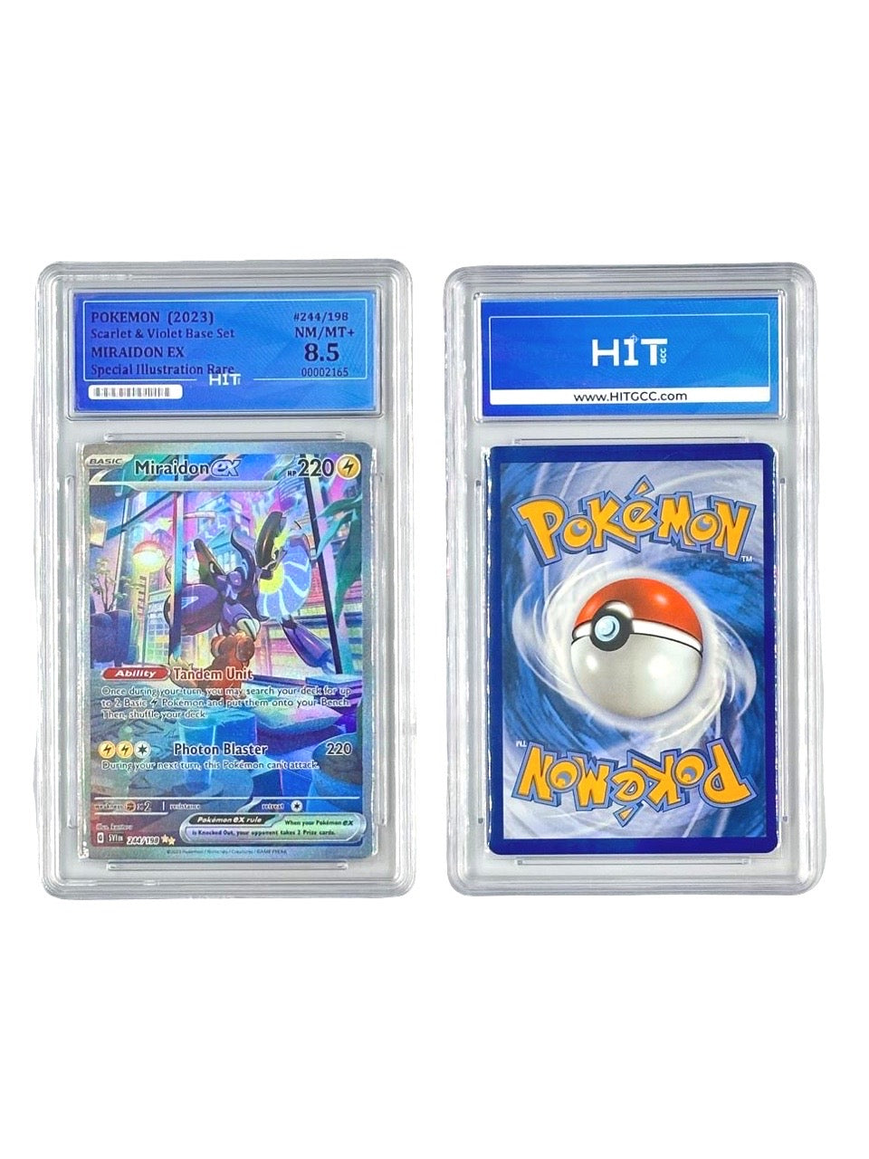 Pokémon Miraidon EX Special Illustration Rare (Scarlet & Violet Base Set) 00002165