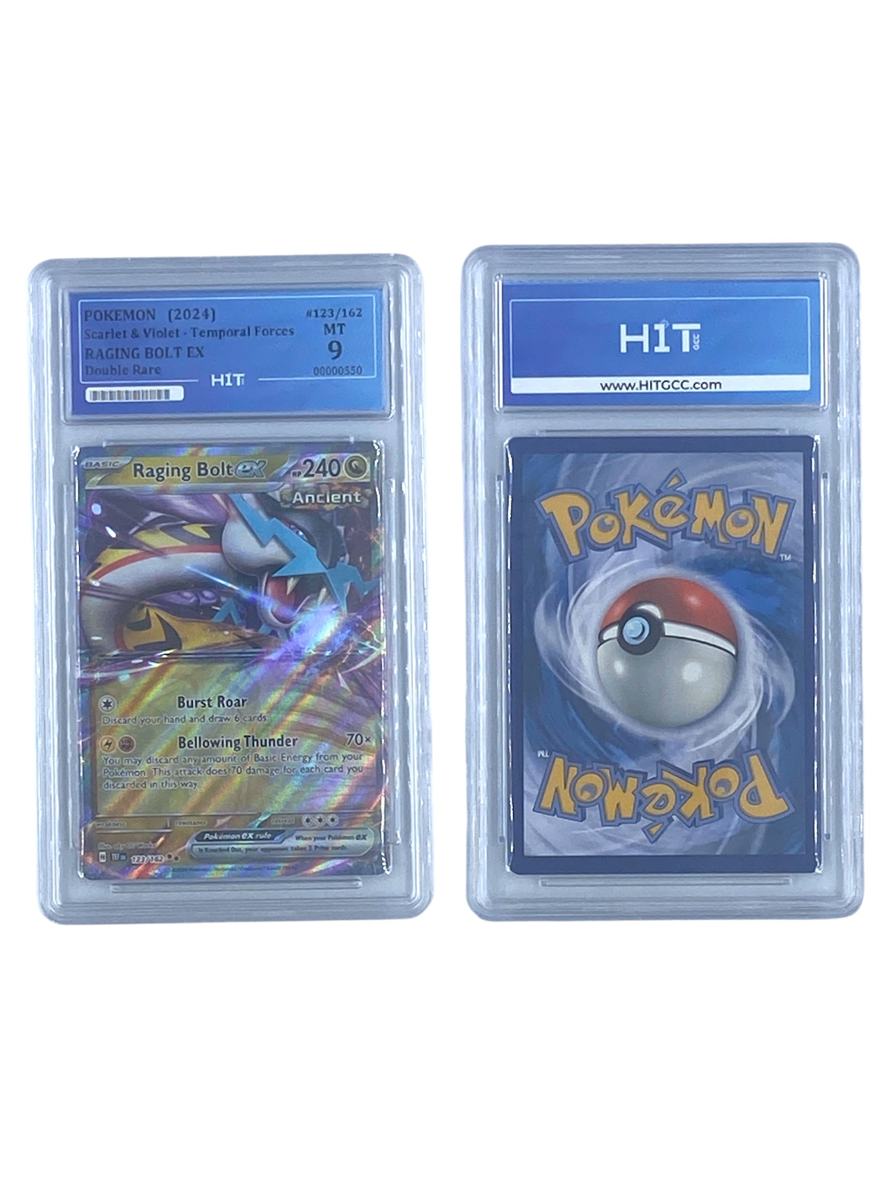 Pokémon Raging Bolt EX (Scarlet & Violet - Temporal Forces) 00000550