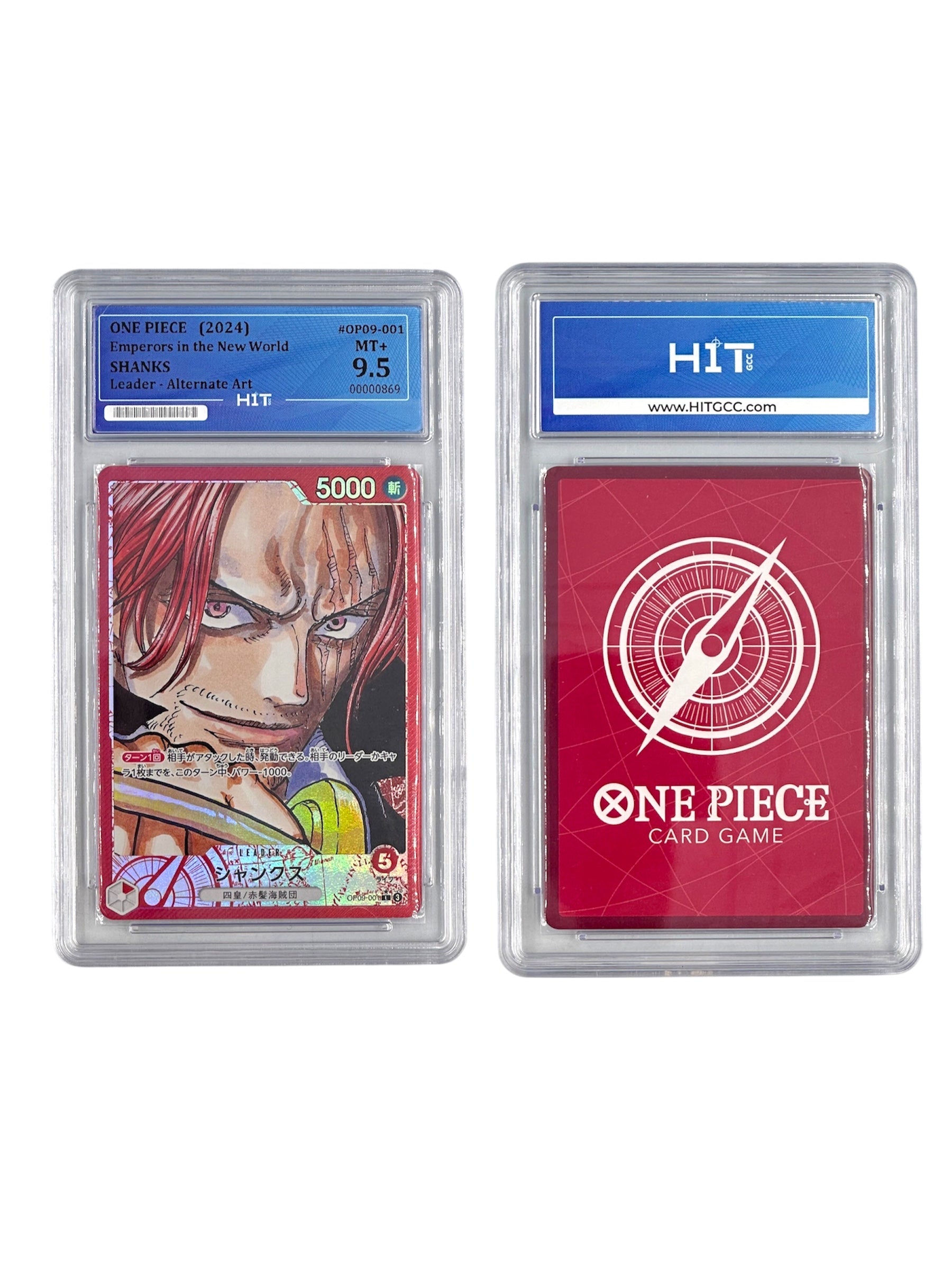 One Piece Shanks Leader Alternate Art (2024) 00000869