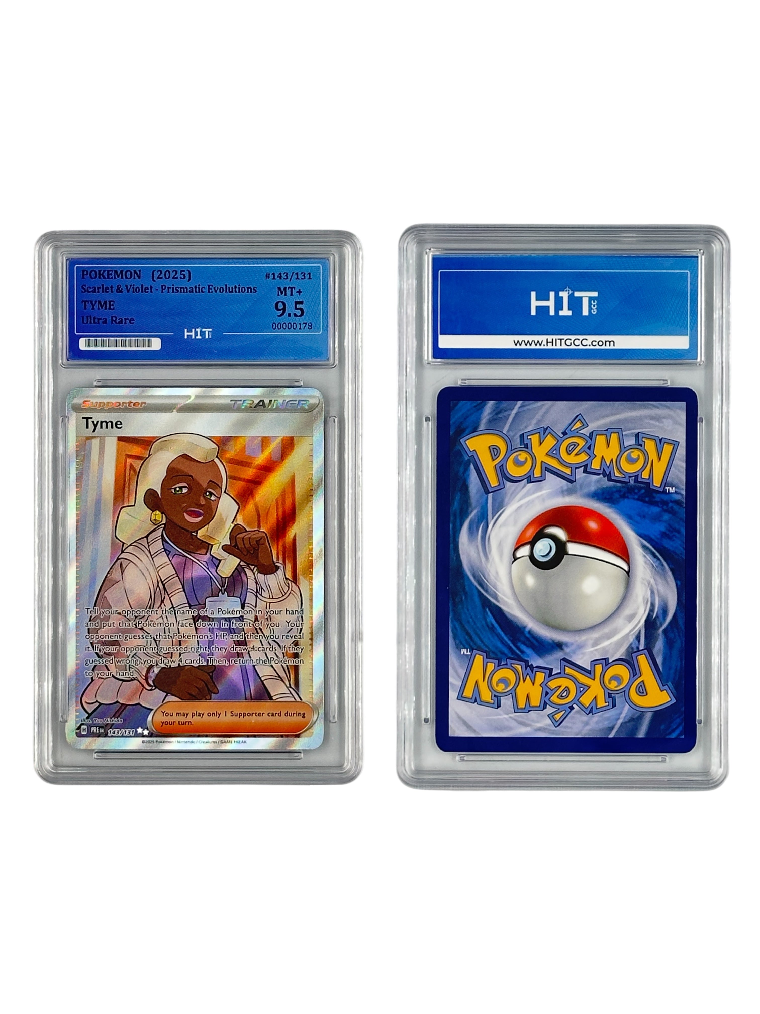 Pokémon Tyme Ultra Rare (Scarlet & Violet - Prismatic Evolutions) 00000178