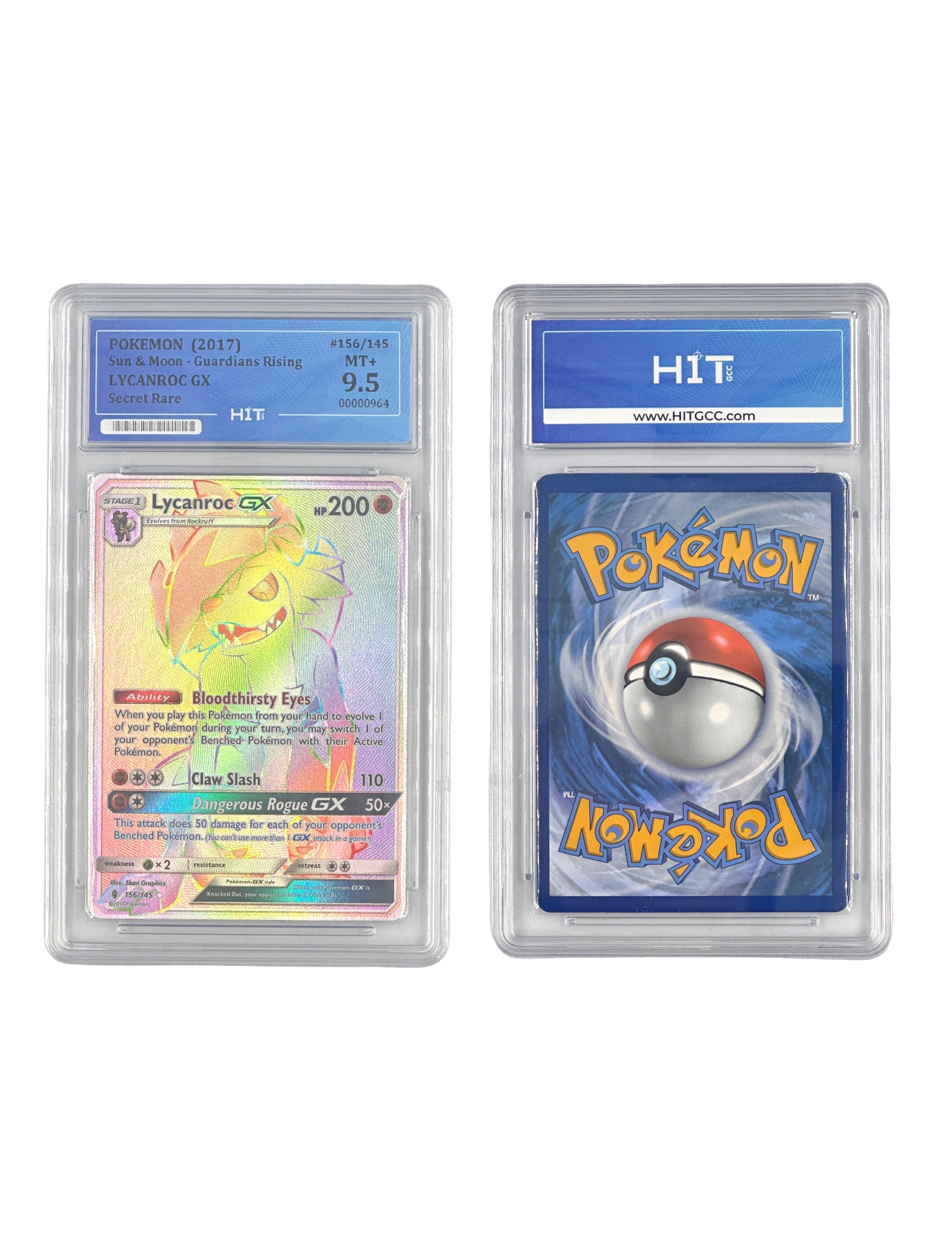 Pokémon Lycanroc GX Secret Rare (Sun & Moon - Guardians Rising) 00000964